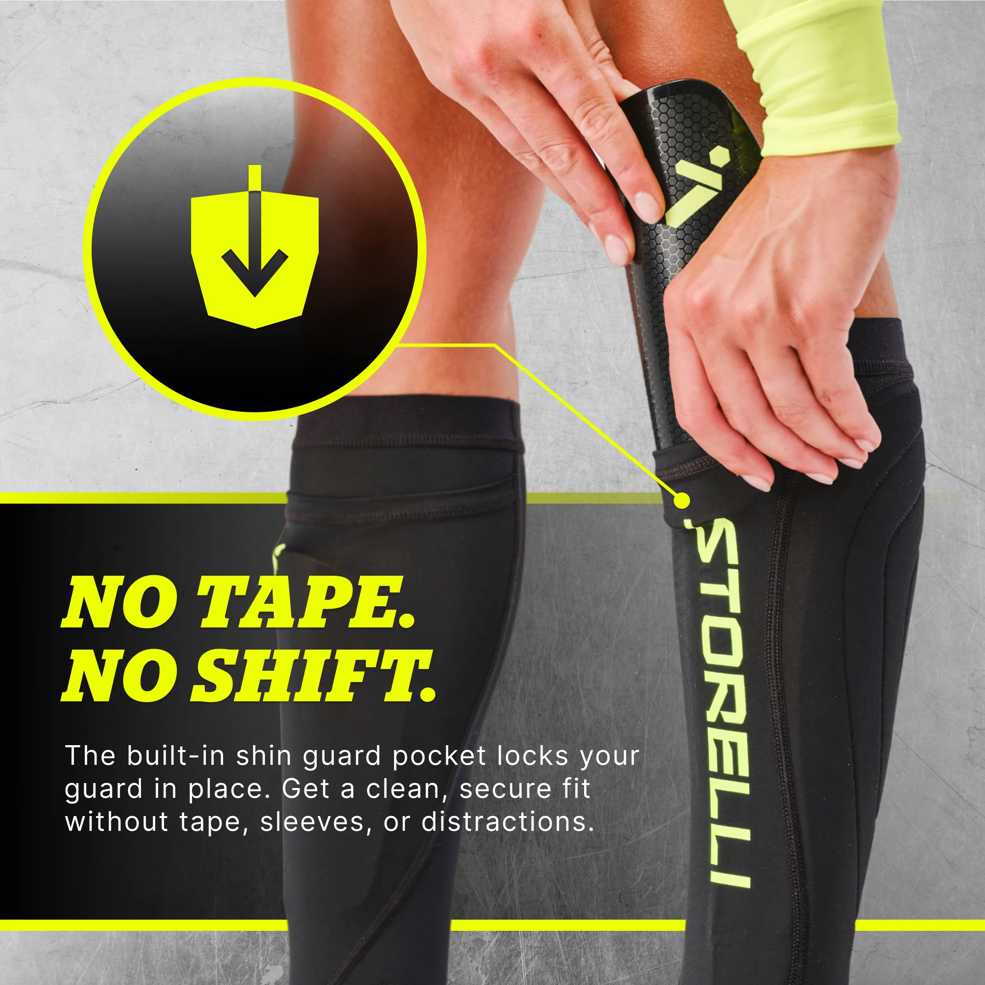 STORELLI  BodyShield Leg Guards black