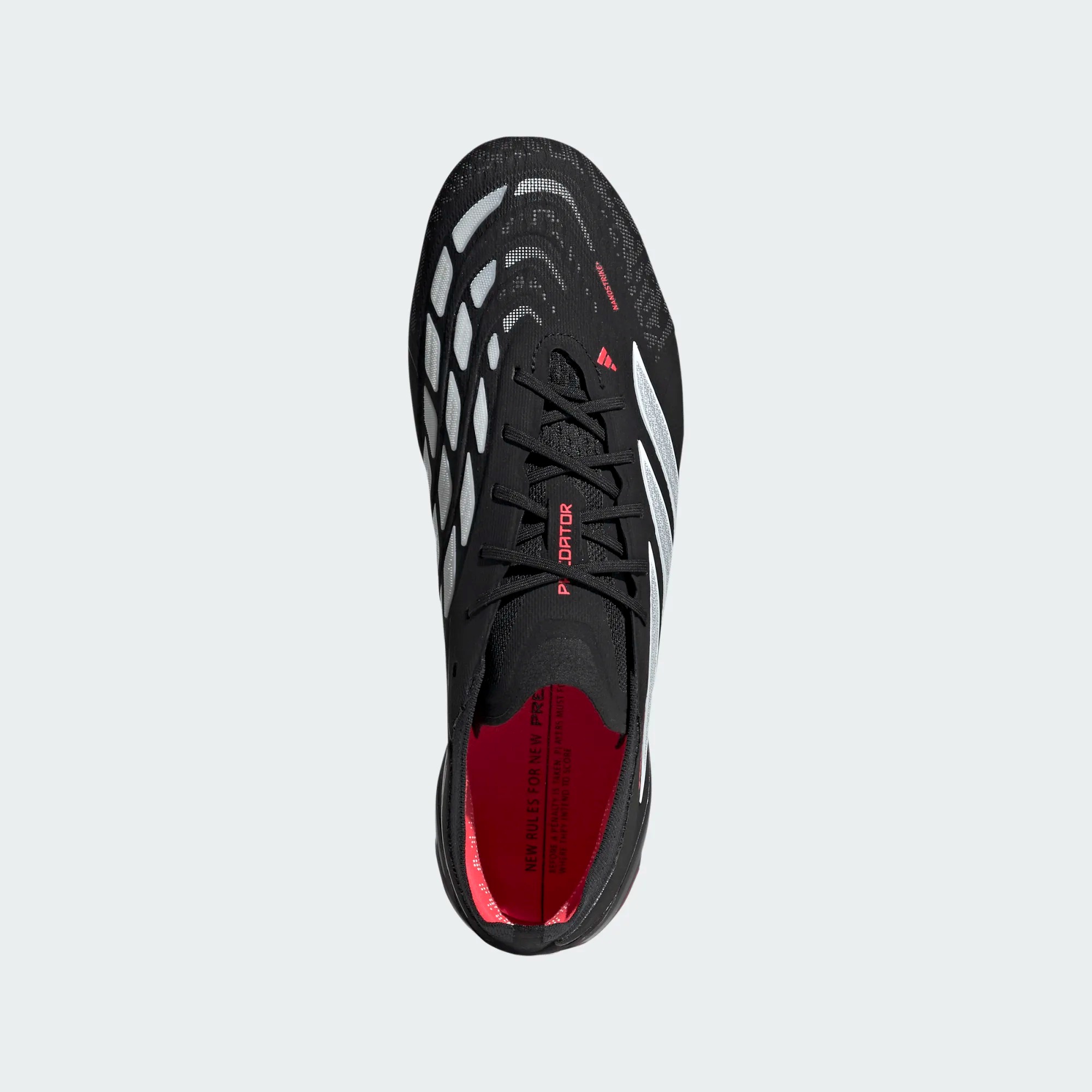 ADIDAS PREDATOR ELITE FG BLACK/WHITE/LUCID RED