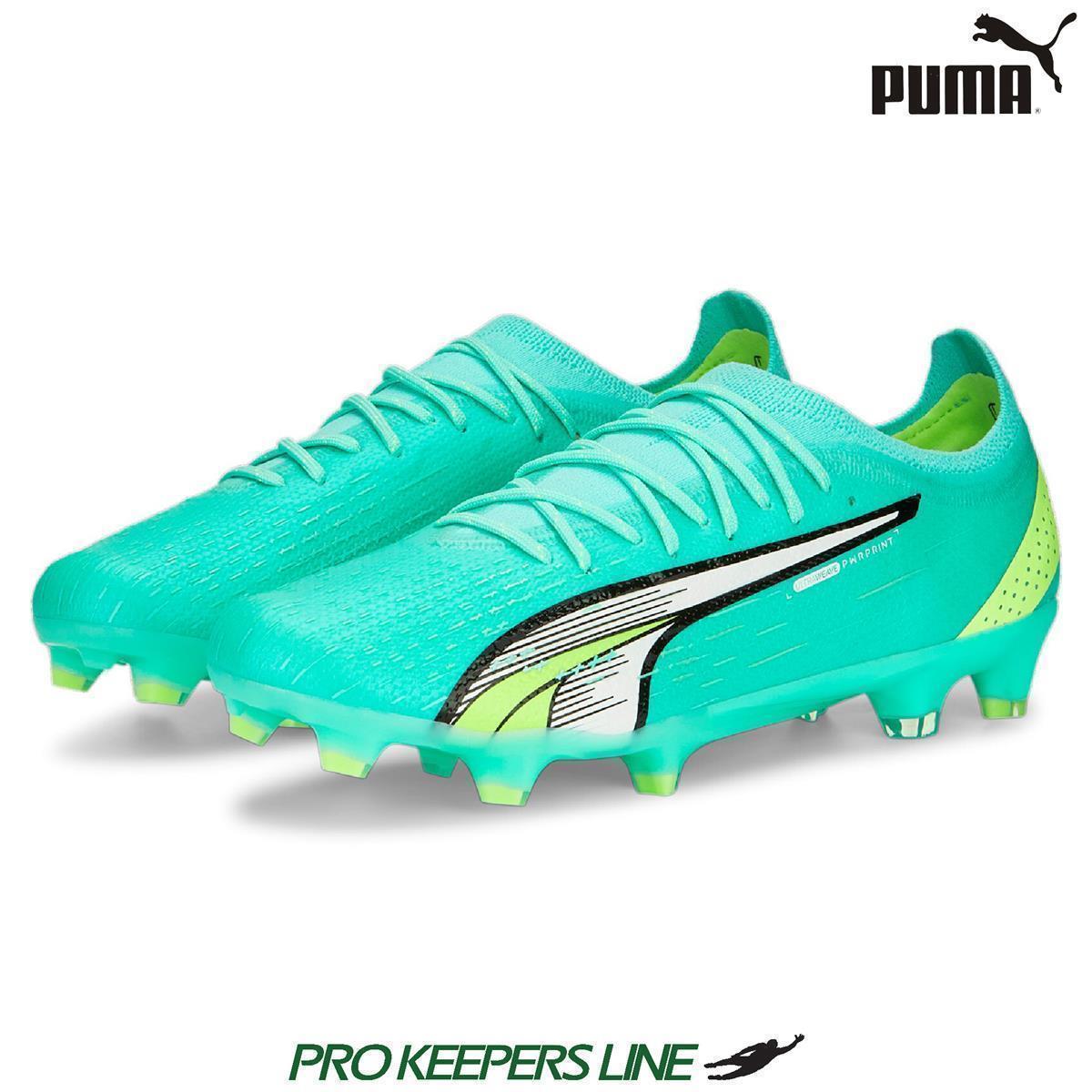 PUMA ULTRA ULTIMATE FG/AG ELECTRIC PEPPERMINT-PUMA WHITE-FAST YELLOW