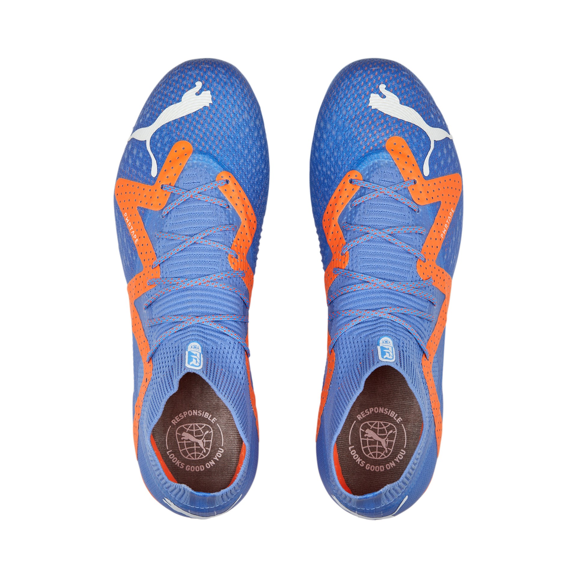 PUMA FUTURE ULTIMATE MXSG BLUE-WHITE-ULTRA ORANGE