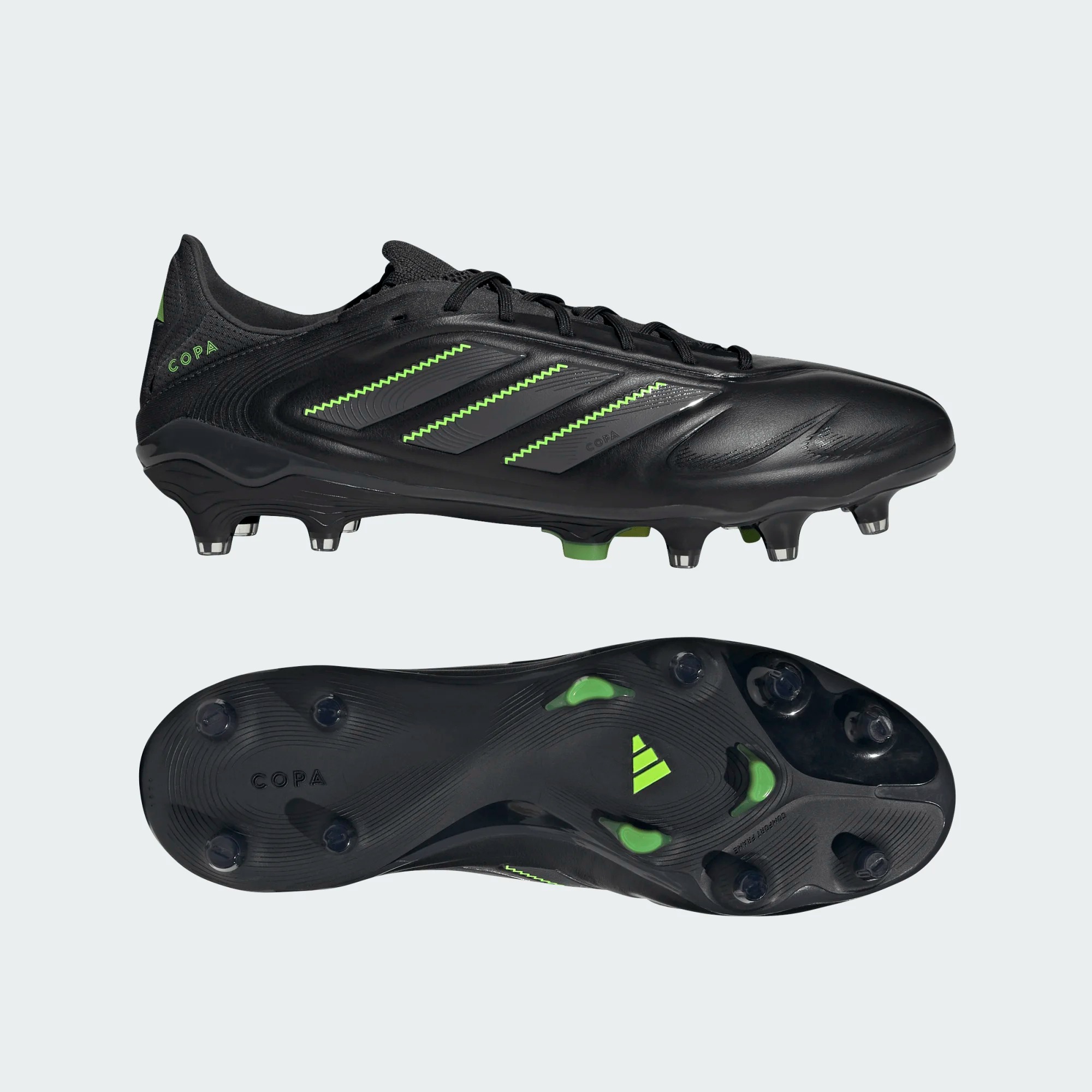 ADIDAS COPA PURE III ELITE FG BLACK/DARK SOLID GRAY/LUCID LEMON