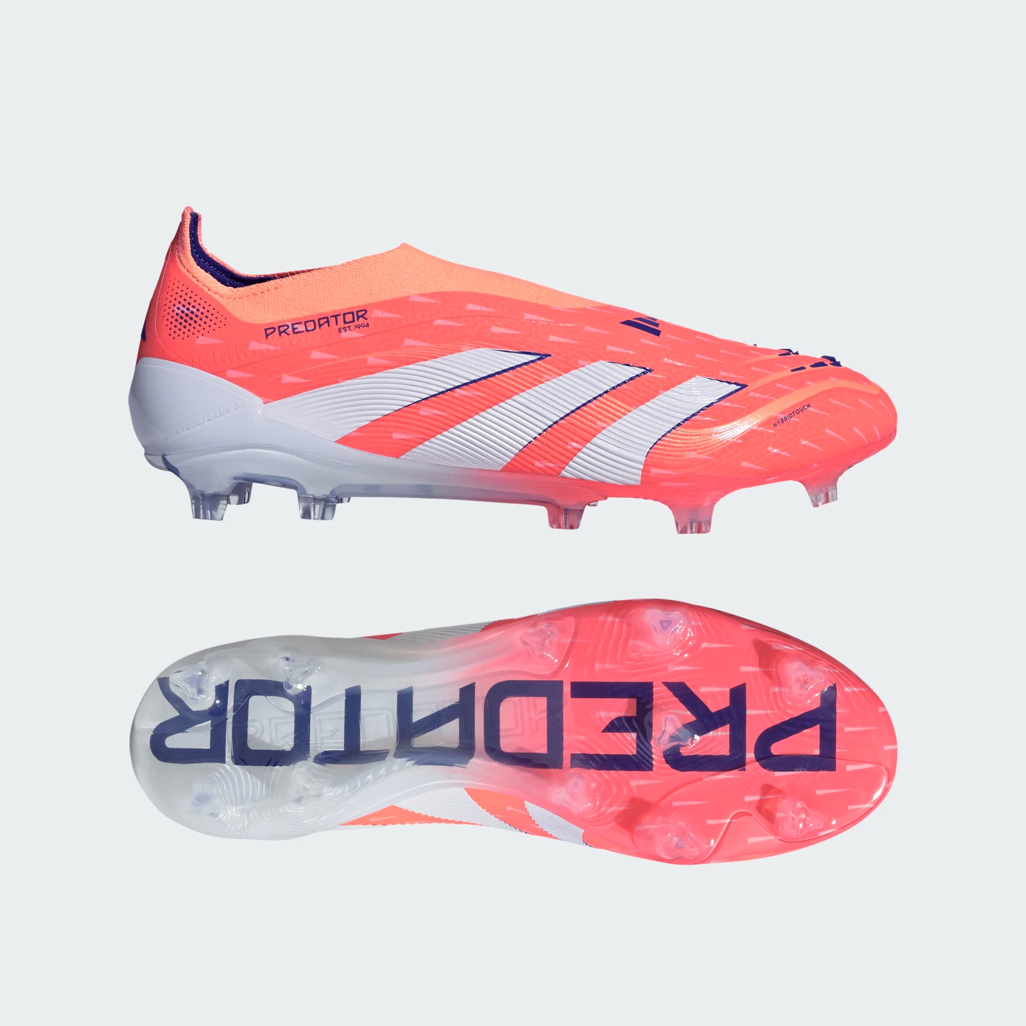 ADIDAS PREDATOR ELITE LL FG SIGNAL CORAL/WHITE/BEAM ORANGE
