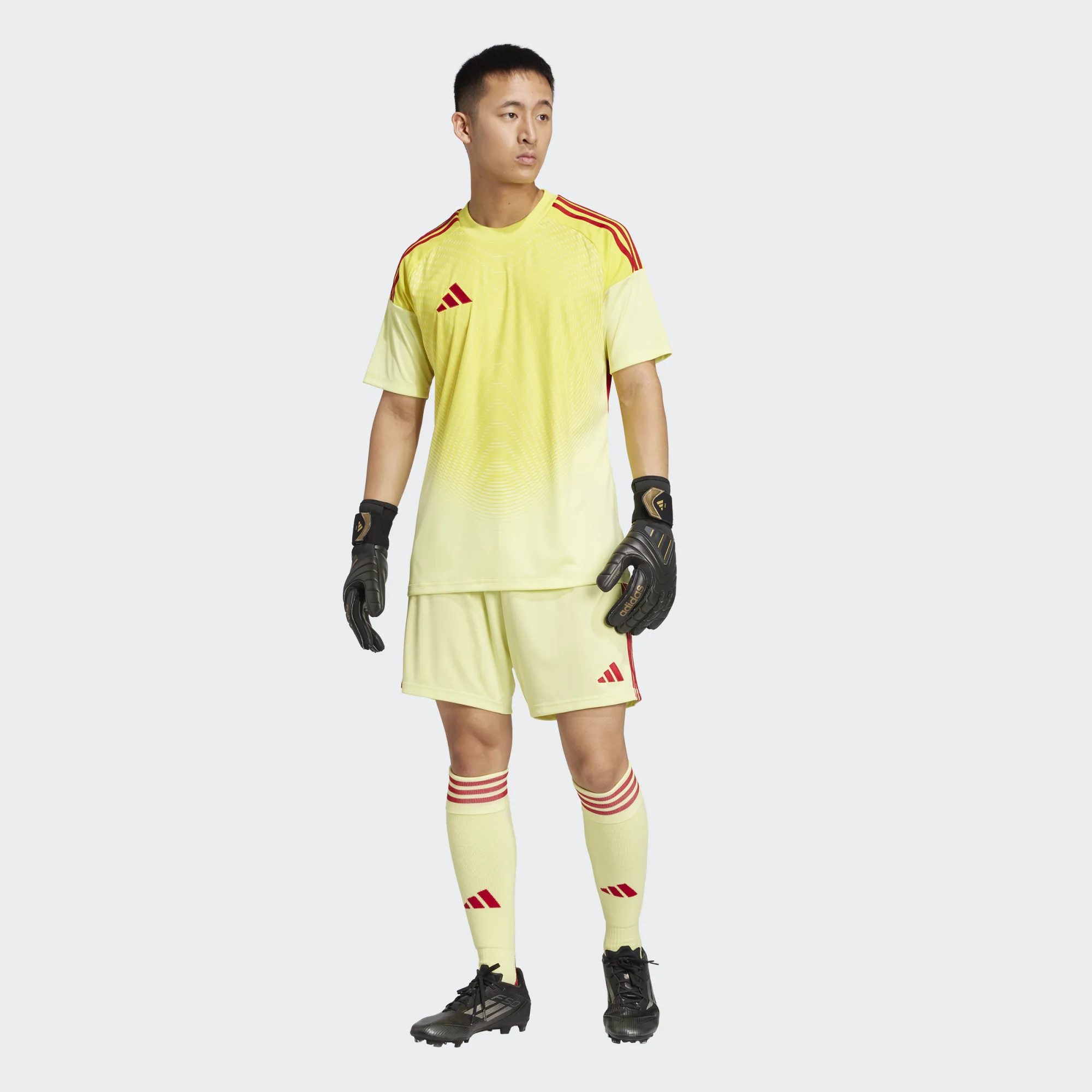 ADIDAS TIRO25 COMPETITION GK JERSEY SHORT SLEEVE PULSE YELLOW ADIDAS TIRO25 COMPETITION GK JERSEY SHORT SLEEVE PULSE YELLOW