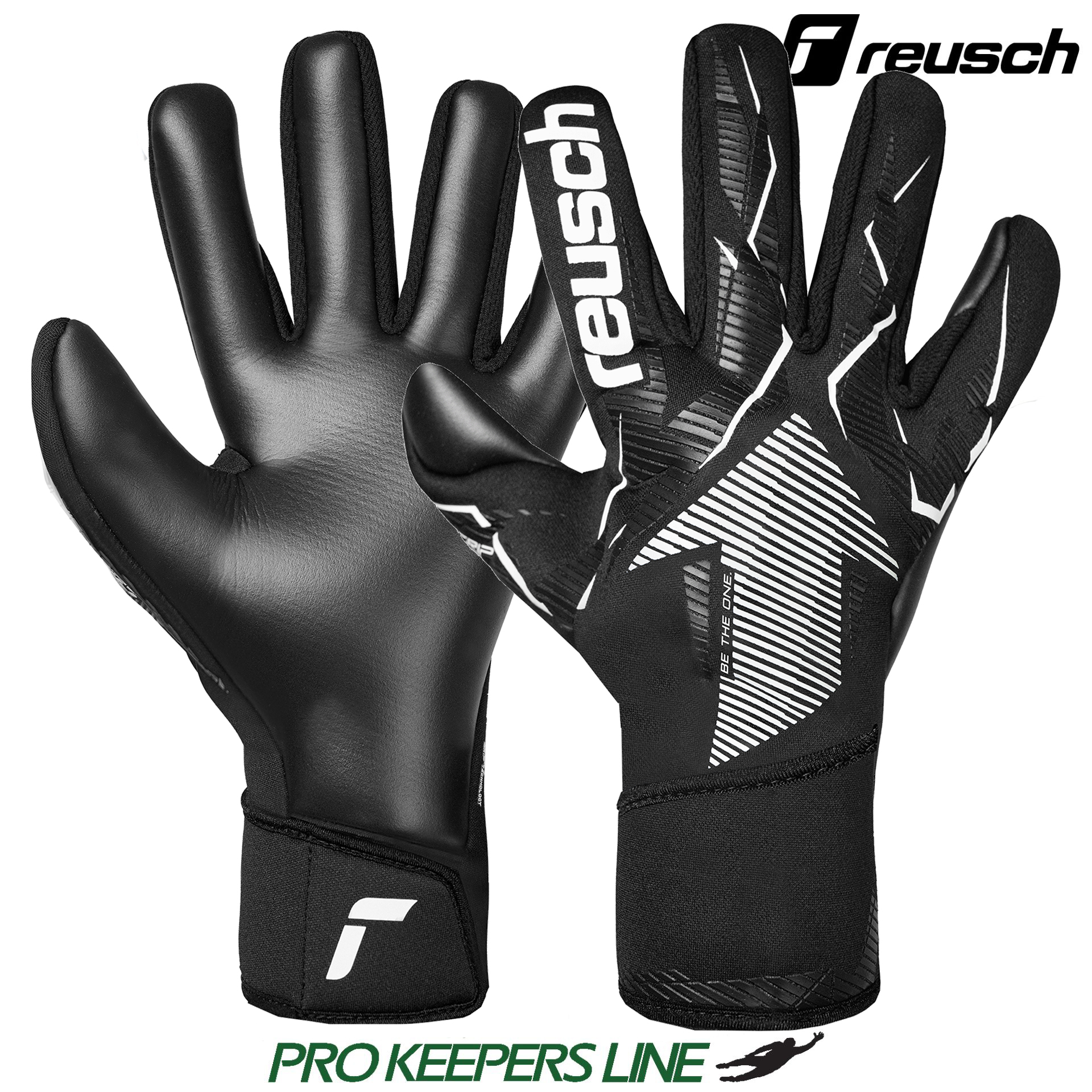 Fastgrip REUSCH FASTGRIP INFINITY JUNIOR BLACK | 7 | 5672700-7700-7