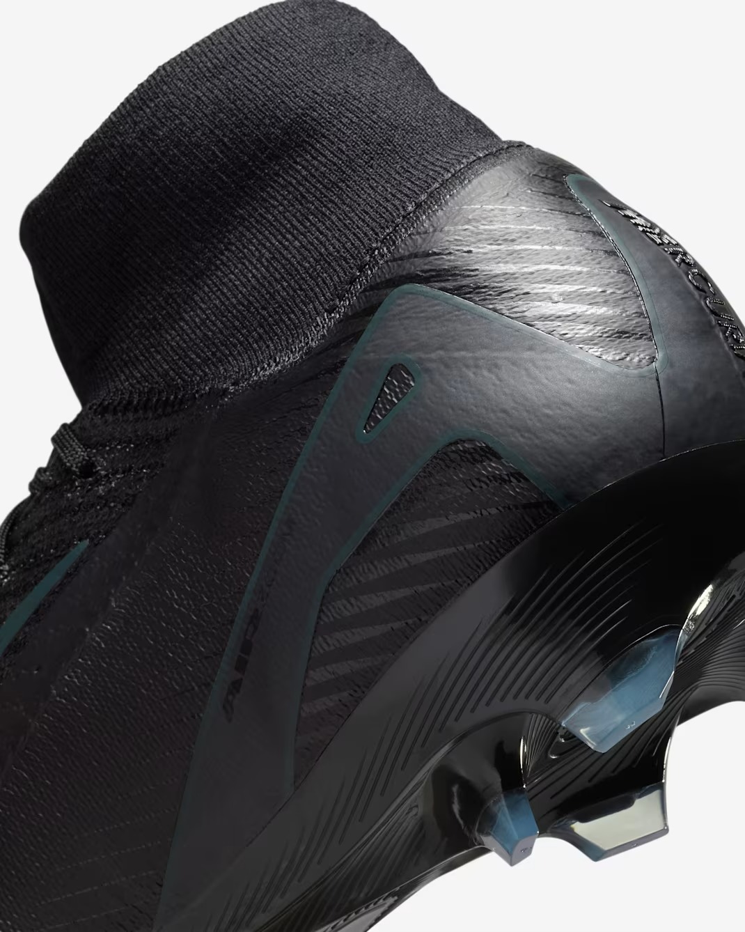 NIKE ZM SUPERFLY 10 ELITE FG BLACK/BLACK/DEEP JUNGLE