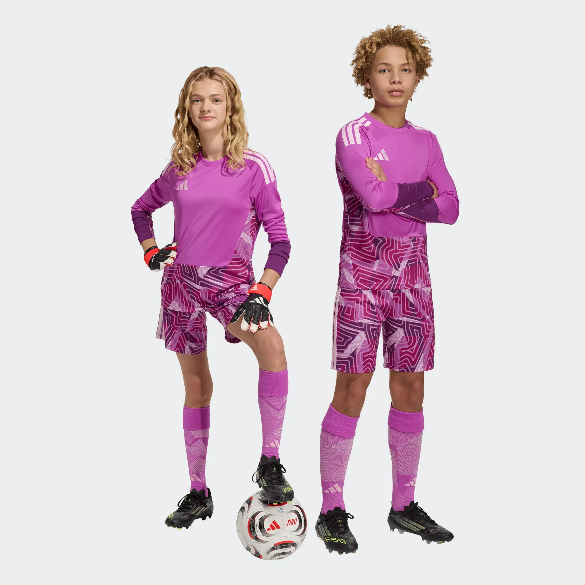 ADIDAS TIRO26 COMPETITION GK SHORT FLASH PINK JUNIOR