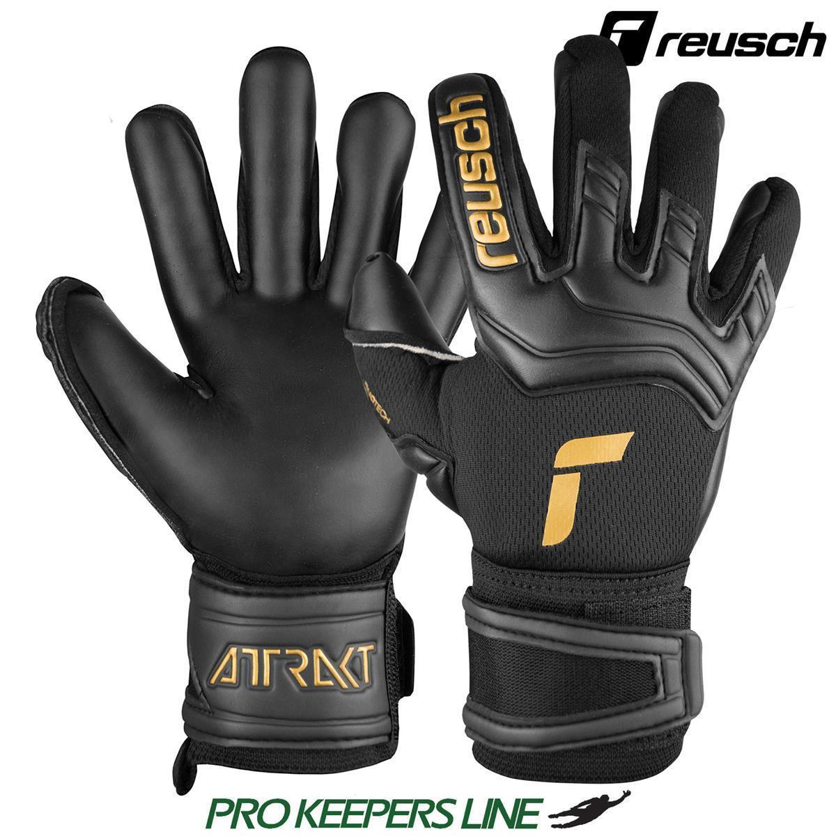 REUSCH ATTRAKT DUO JUNIOR BLACK/GOLD