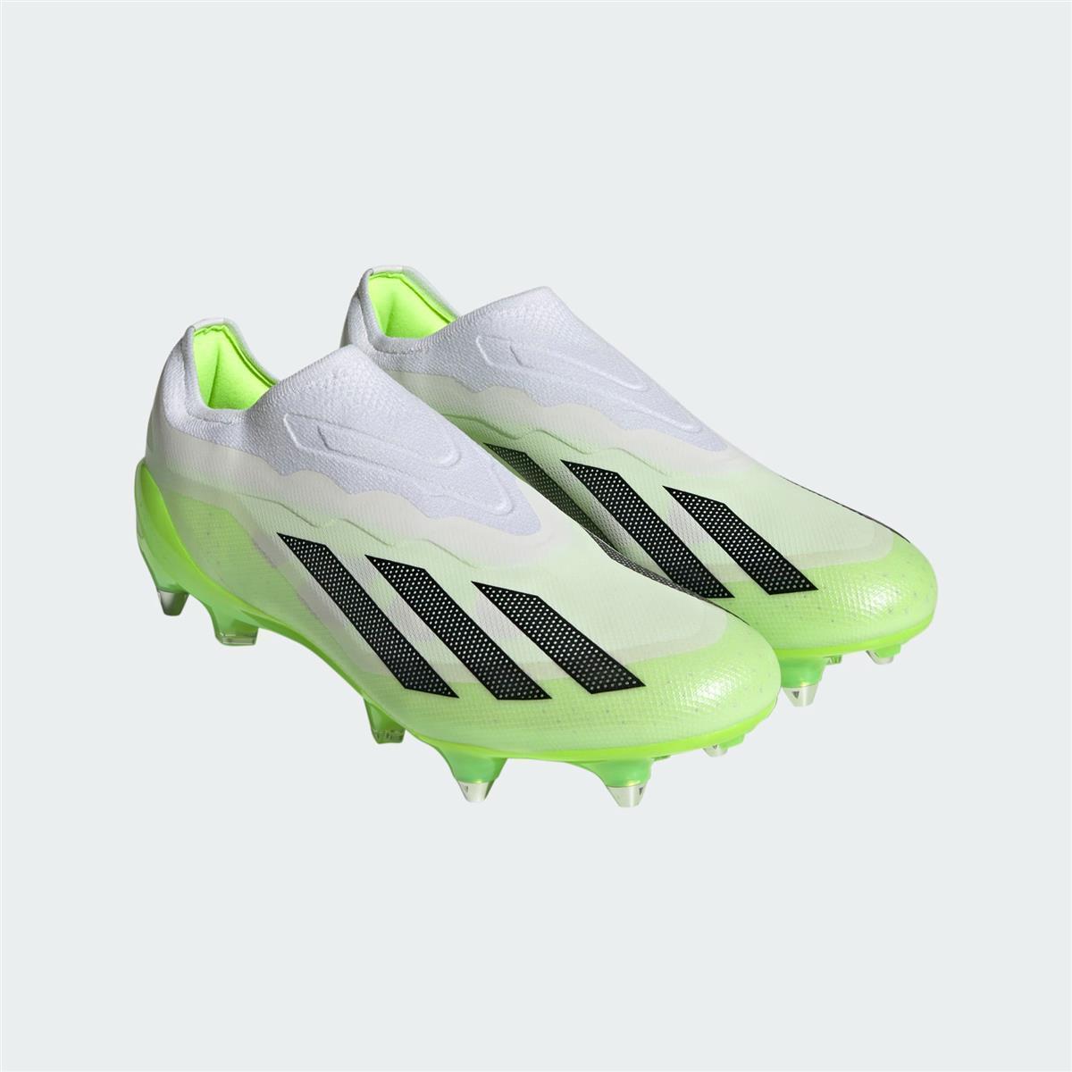 ADIDAS X CRAZYFAST.1 LL SG FOOTWEAR WHITE/CORE BLACK/LUCID LEMON