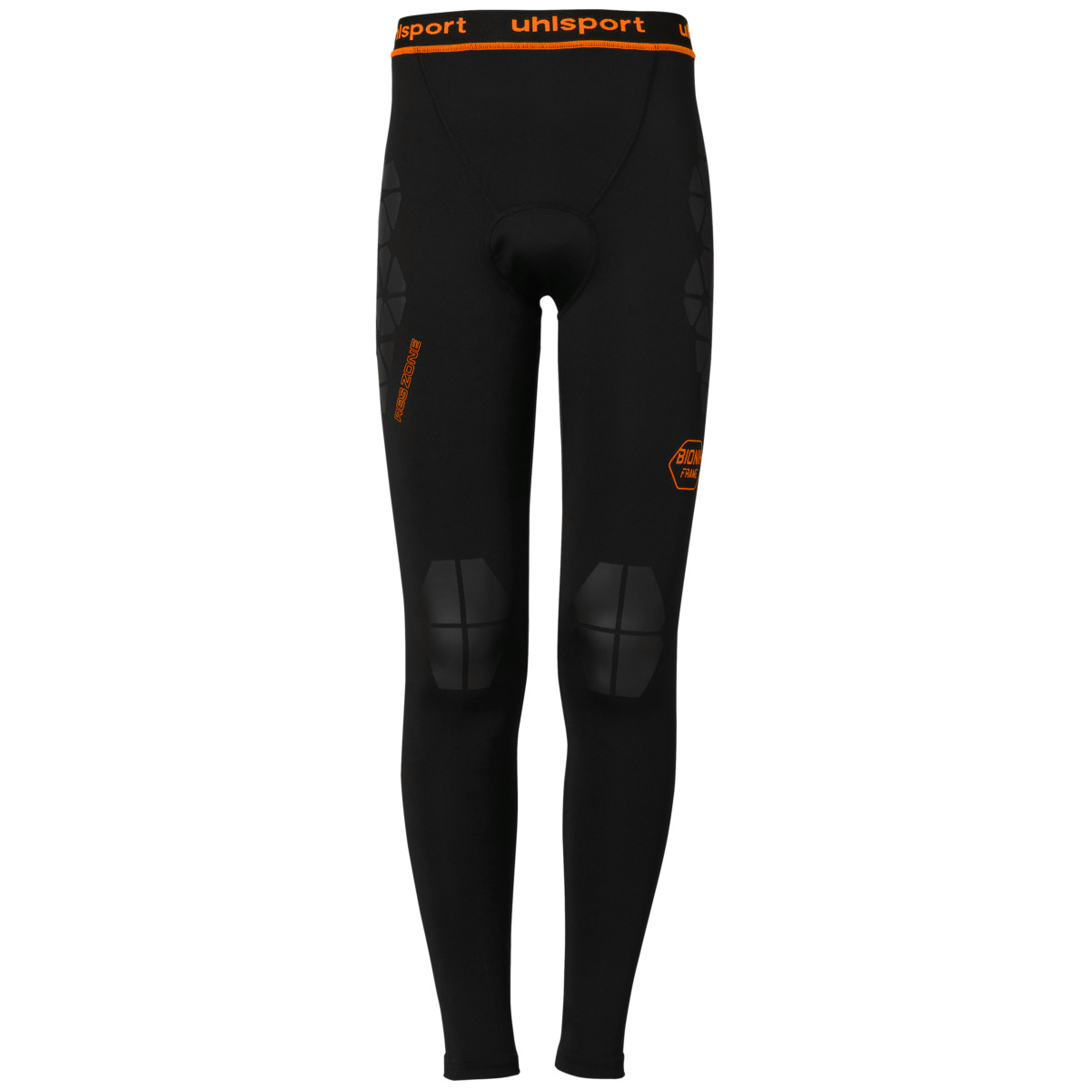 UHLSPORT BIONIKFRAME RES LONGTIGHT BLACK/FLUO ORANGE