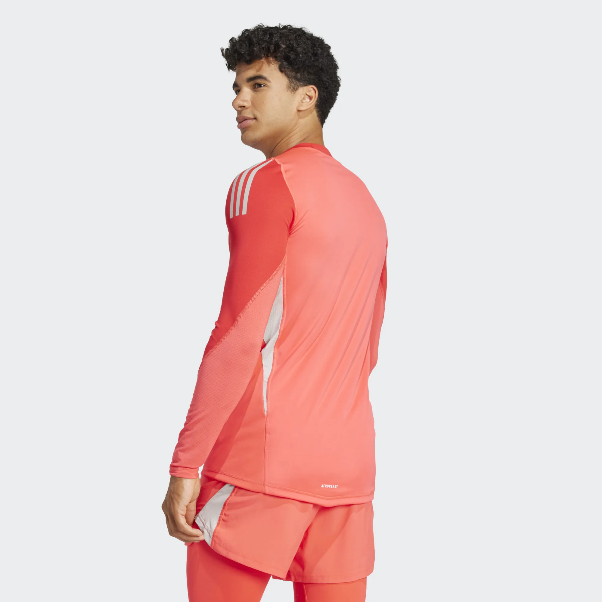 ADIDAS TIRO25 PRO GK JERSEY LS SHOCK RED