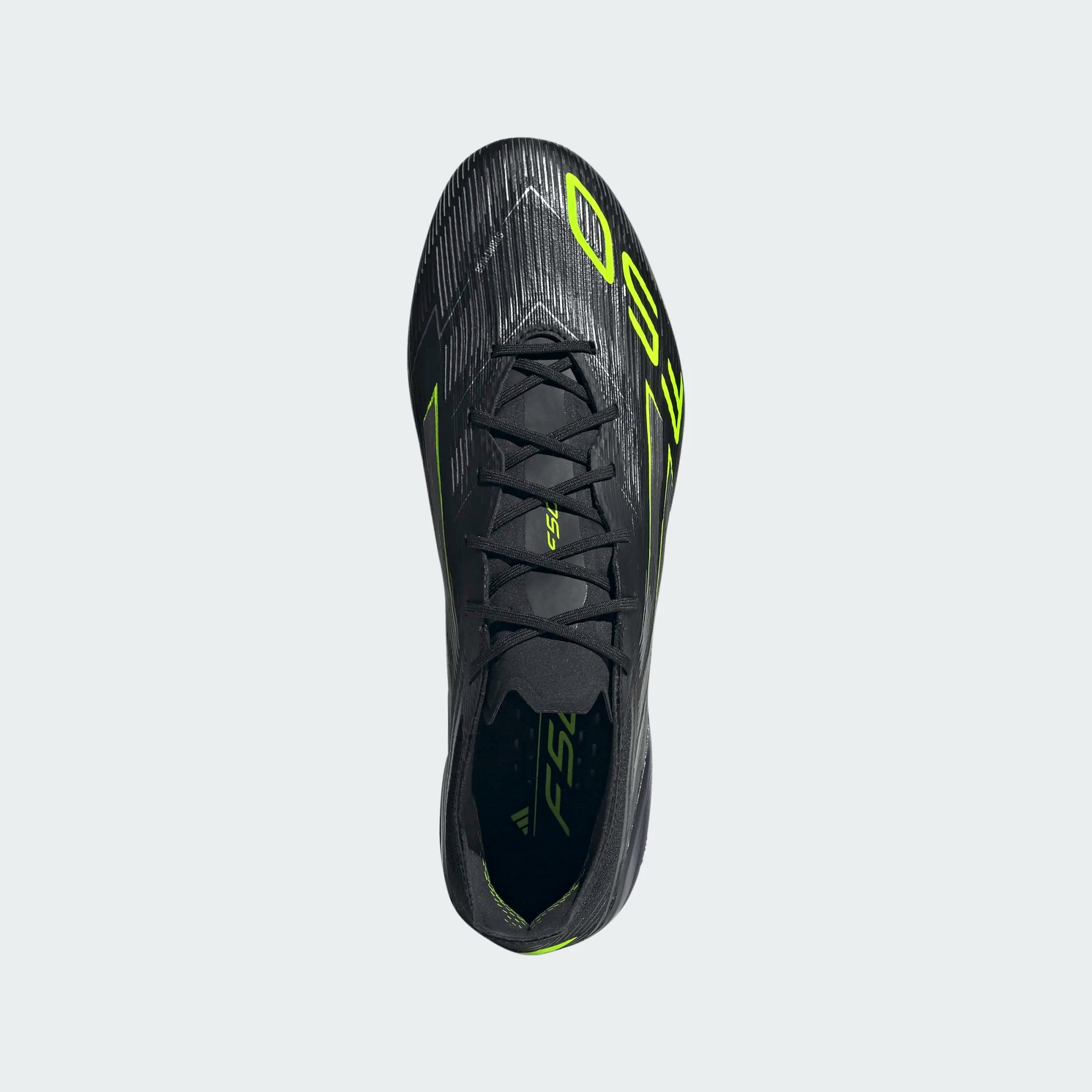ADIDAS F50 ELITE FG BLACK/IRON METALLIC/LUCID LEMON