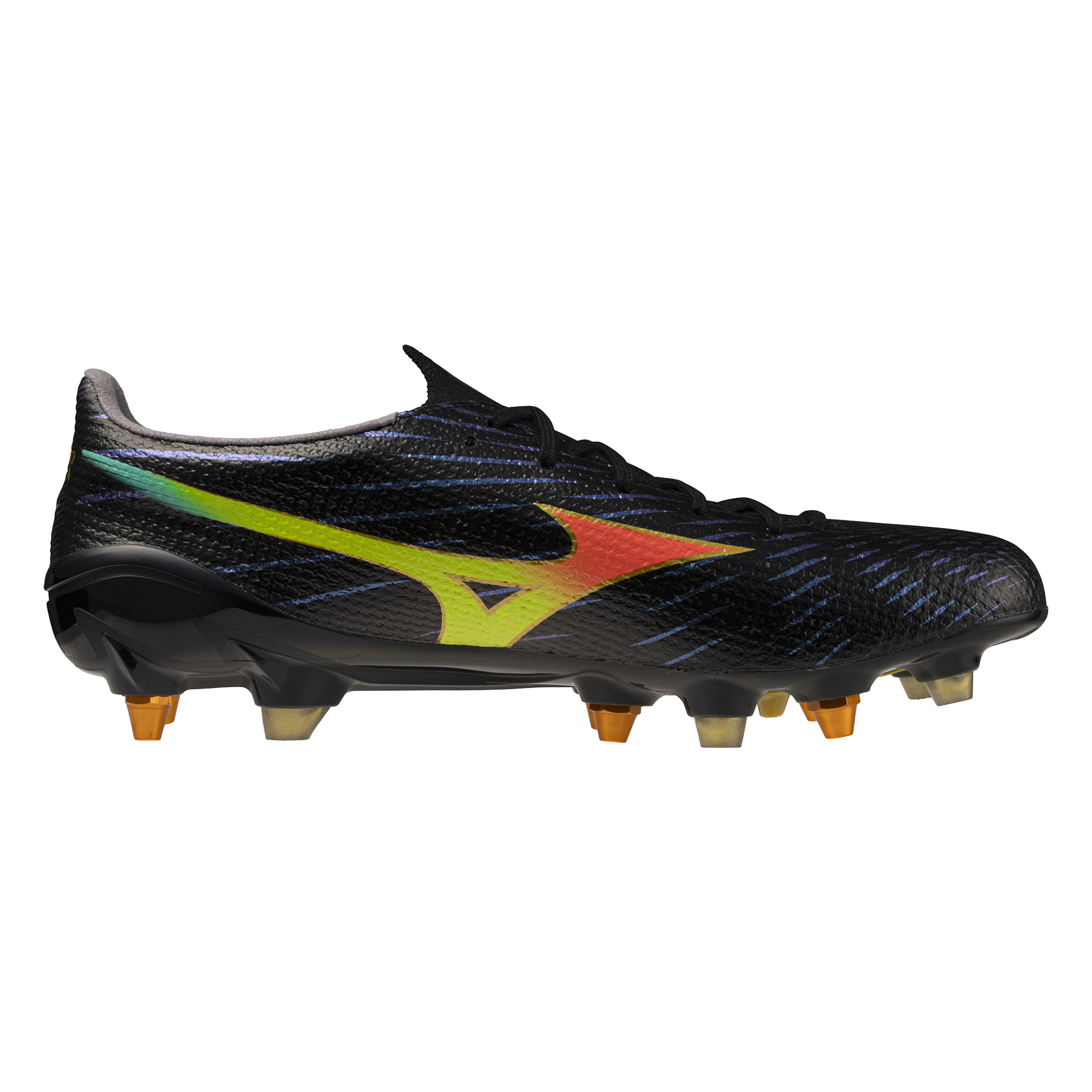 MIZUNO ALPHA III ELITE MIX BLACK/LAVA ORANGE/EVENING PRIM