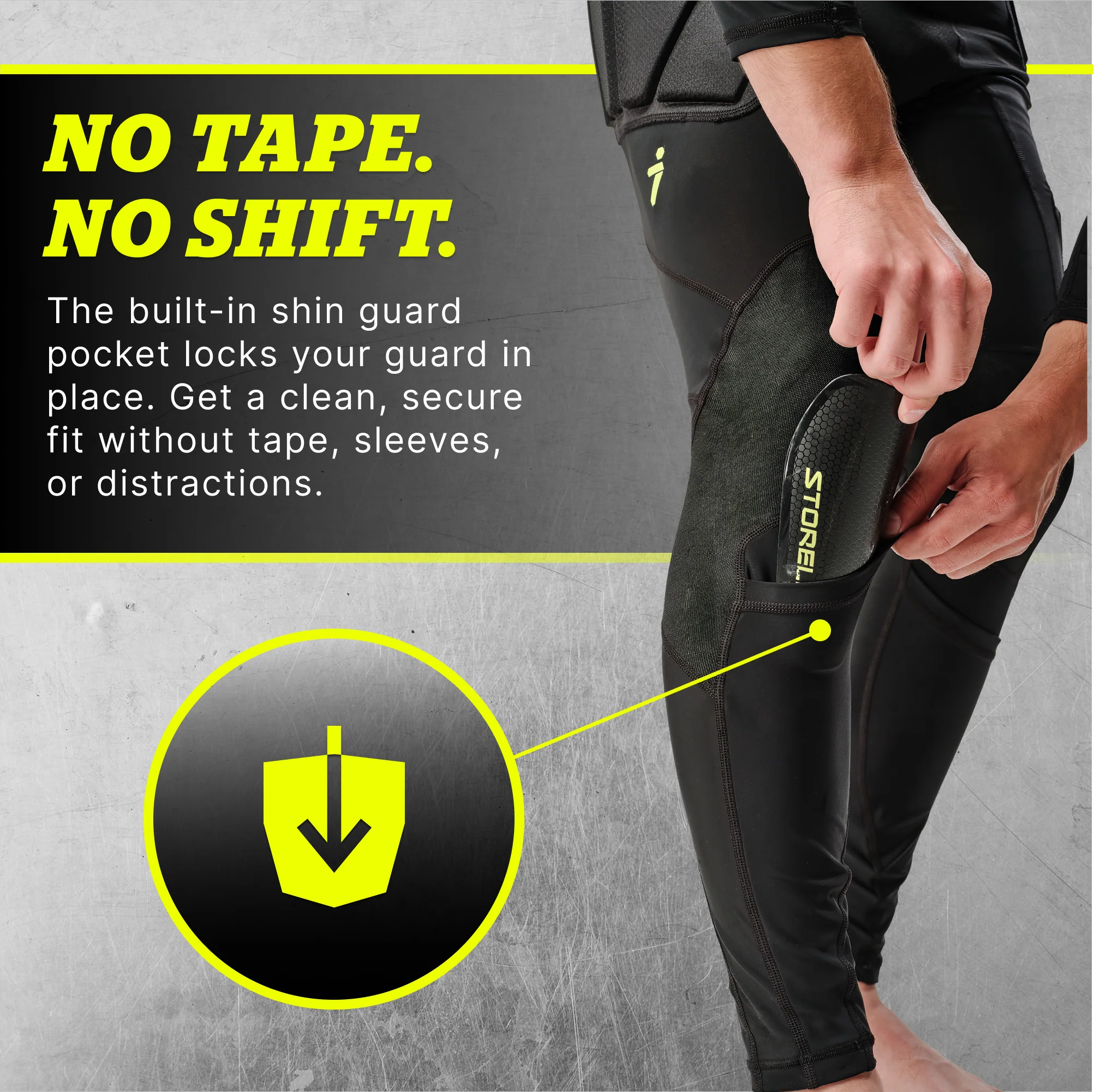 STORELLI BODYSHIELD GK LEGGINGS (PADDED)