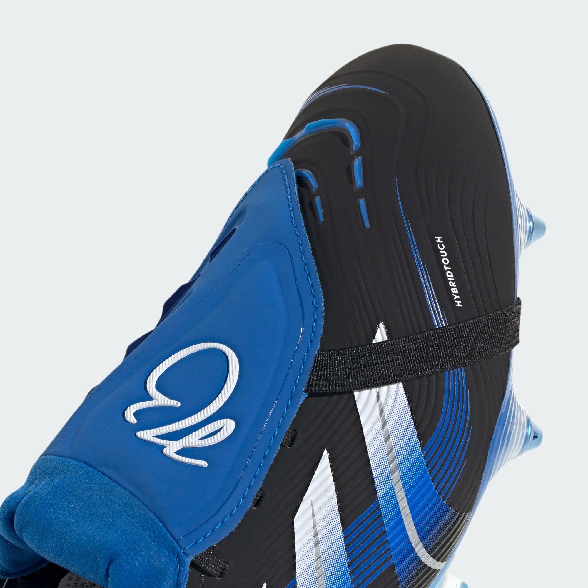 ADIDAS PREDATOR ELITE FT SG JB BLACK/WHITE/GLOW BLUE