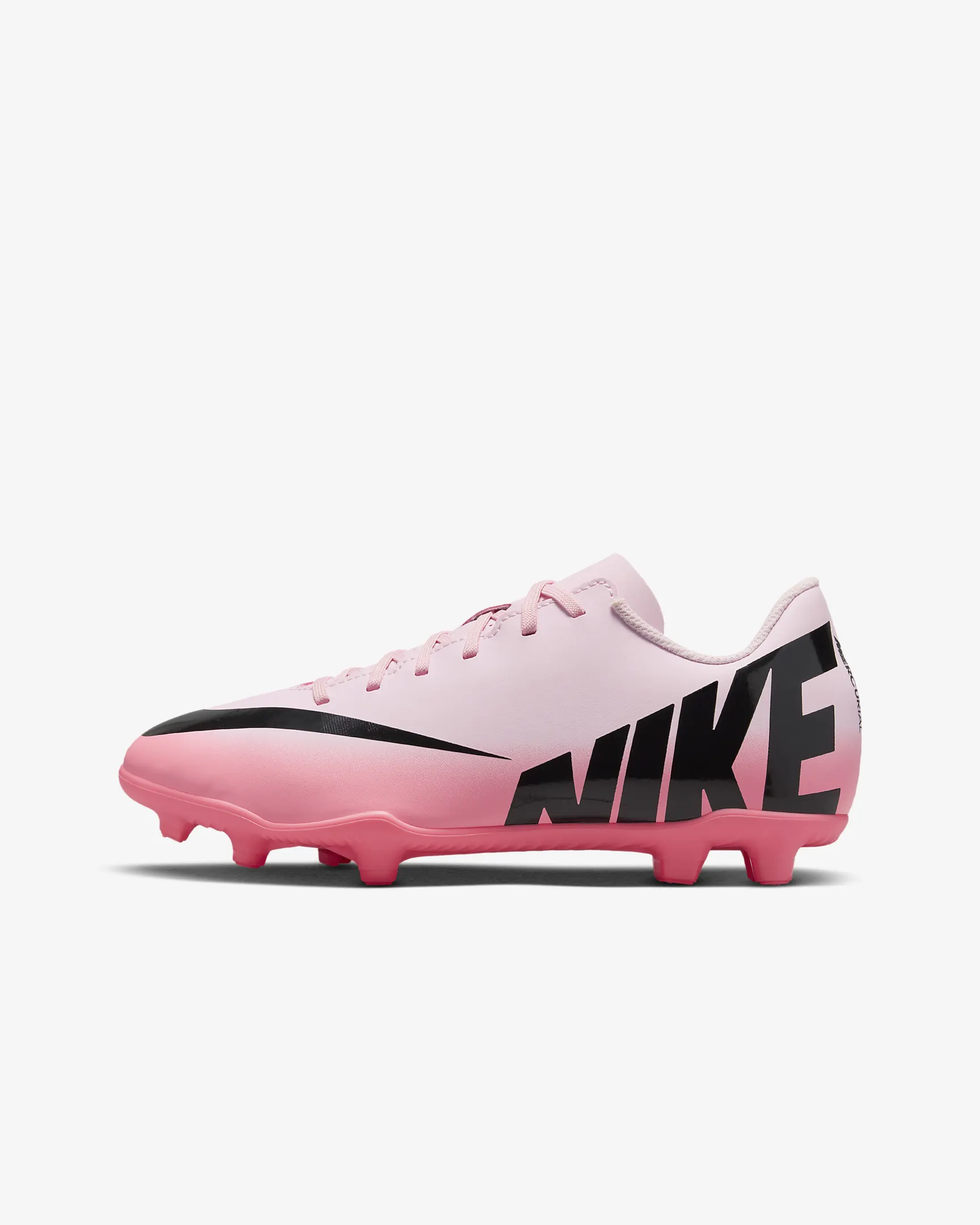 NIKE JR MERCURIAL VAPOR 15 CLUB PINK FOAM/BLACK US 4Y (UK