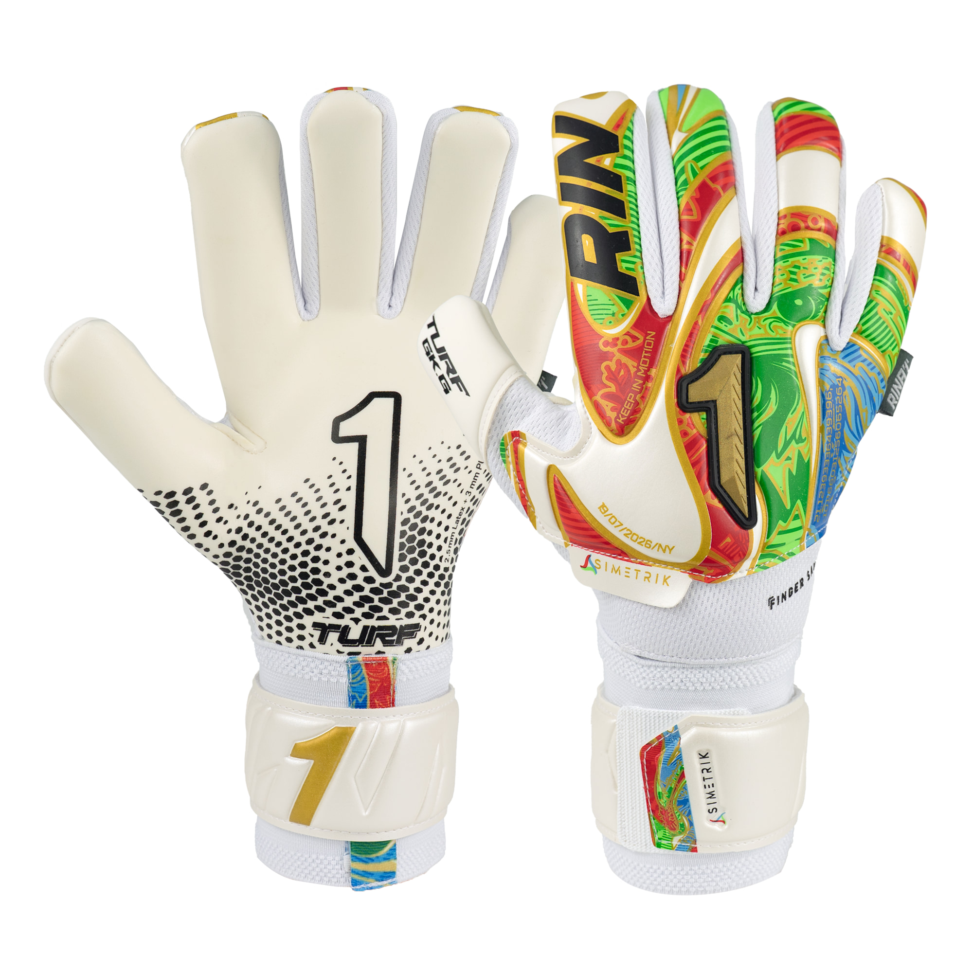 RINAT ASIMETRIK SPINE TURF MULTICOLOR/WHITE
