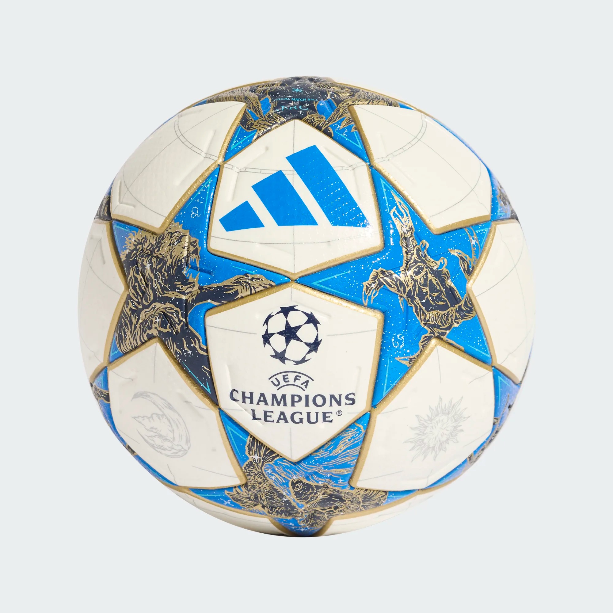 ADIDAS UCL PRO WHITE/DARK BLUE/PANTON/GOLD METALLIC