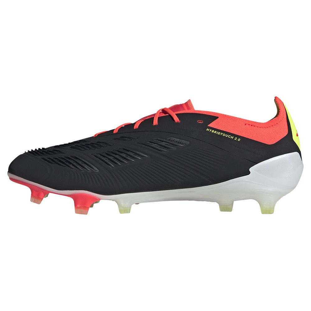 ADIDAS PREDATOR ELITE FG CORE BLACK/CLOUD WHITE/SOLAR RED | UK 11