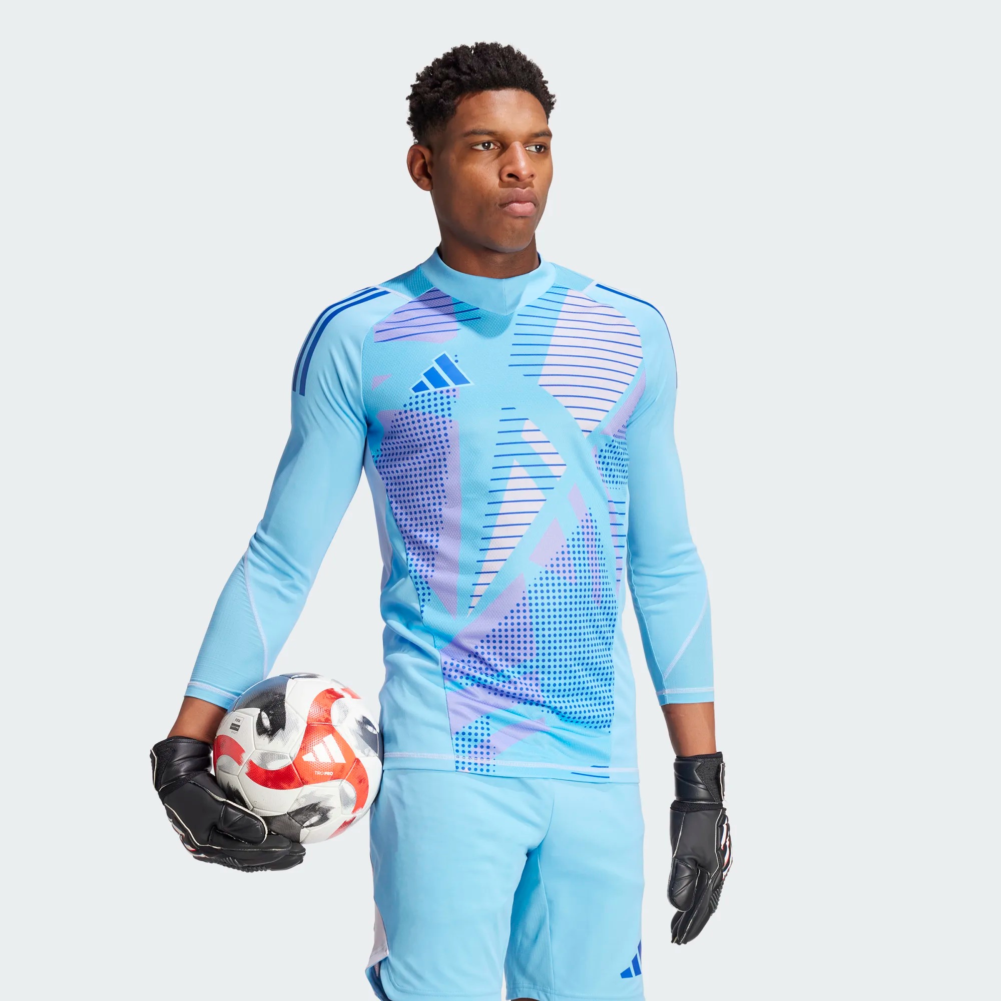 ADIDAS TIRO24 PRO GK JERSEY LS SEMI BLUE BURST ADIDAS TIRO24 PRO GK JERSEY LS SEMI BLUE BURST