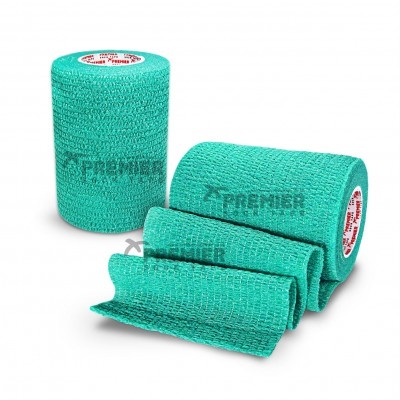 GOALKEEPERS WRIST & FINGER PROTECTION TAPE 7.5CM TURQUOISE GREEN