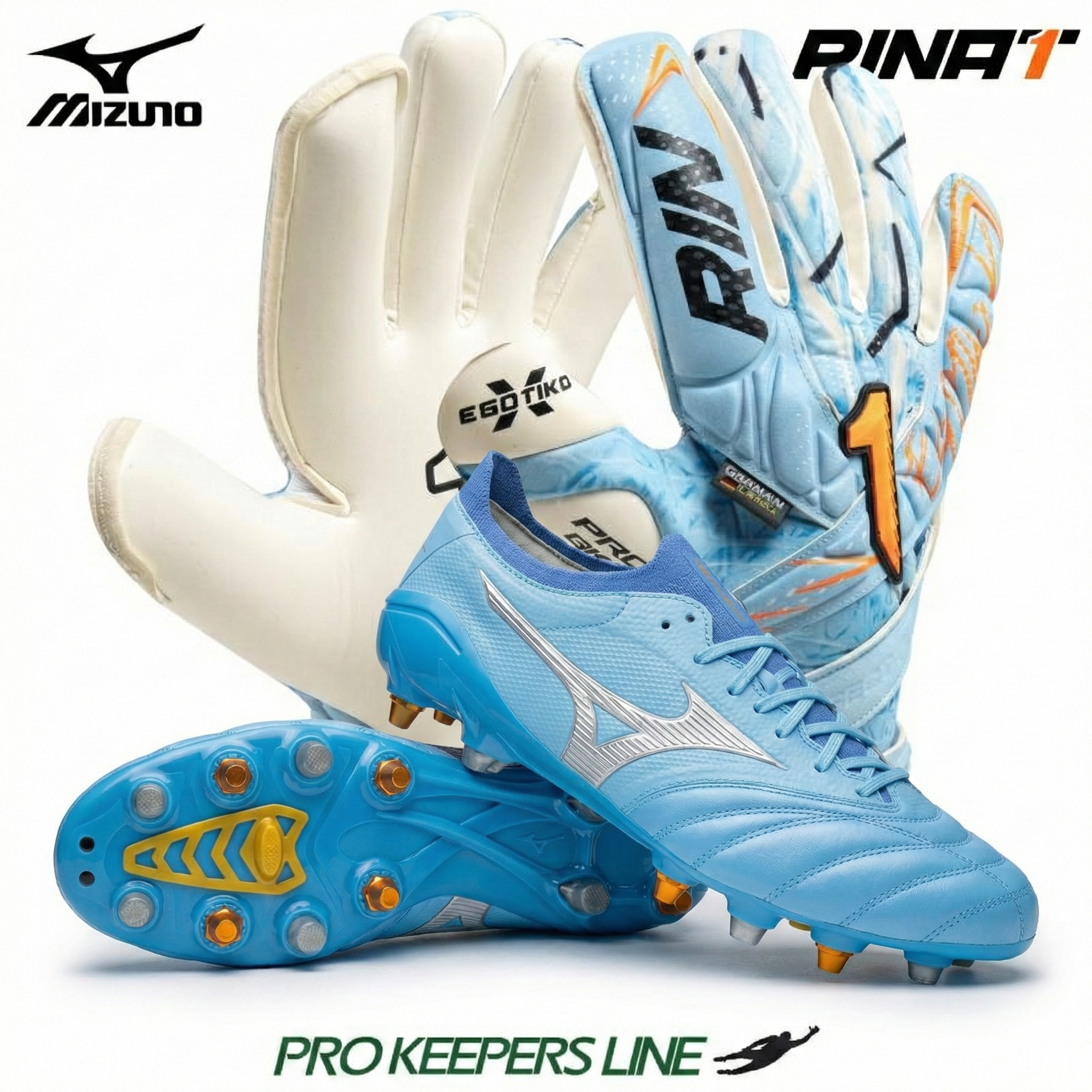 BOOTS/GLOVES BLUE BUNDLE DEAL