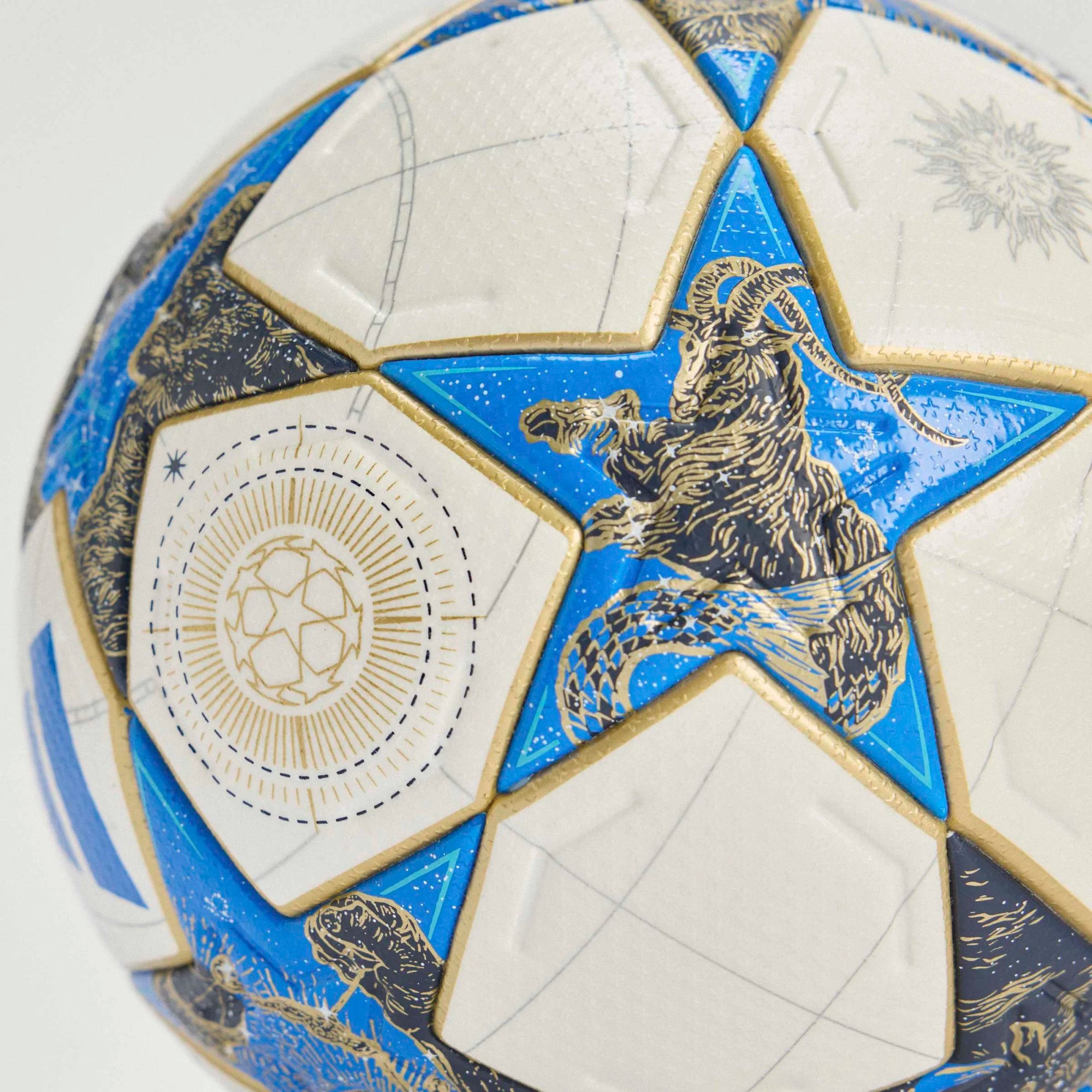 ADIDAS UCL PRO WHITE/DARK BLUE/PANTON/GOLD METALLIC