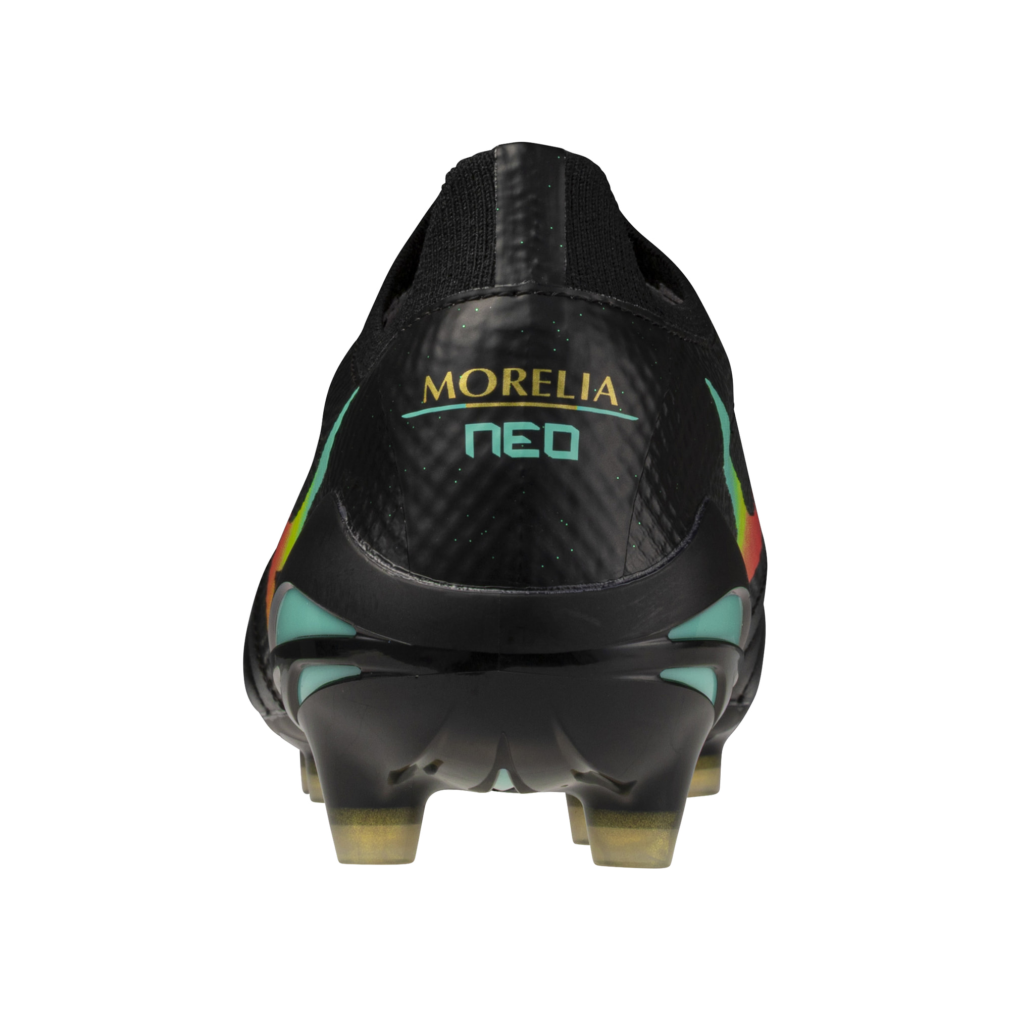MIZUNO MORELIA NEO V BETA ELITE FG BLACK/LAVA ORANGE/ARCADIA