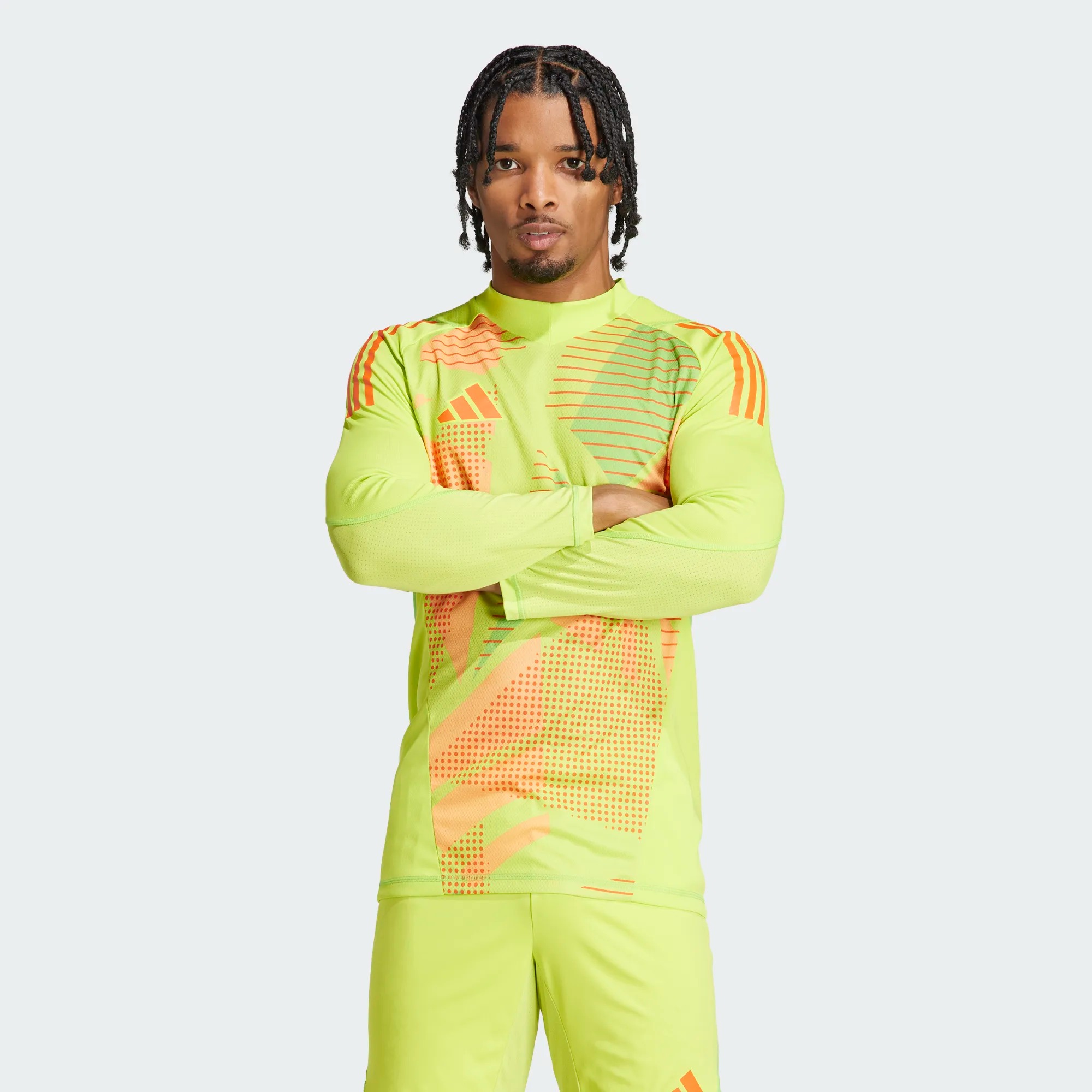 ADIDAS TIRO24 PRO GK JERSEY LS SEMI SOLAR YELLOW