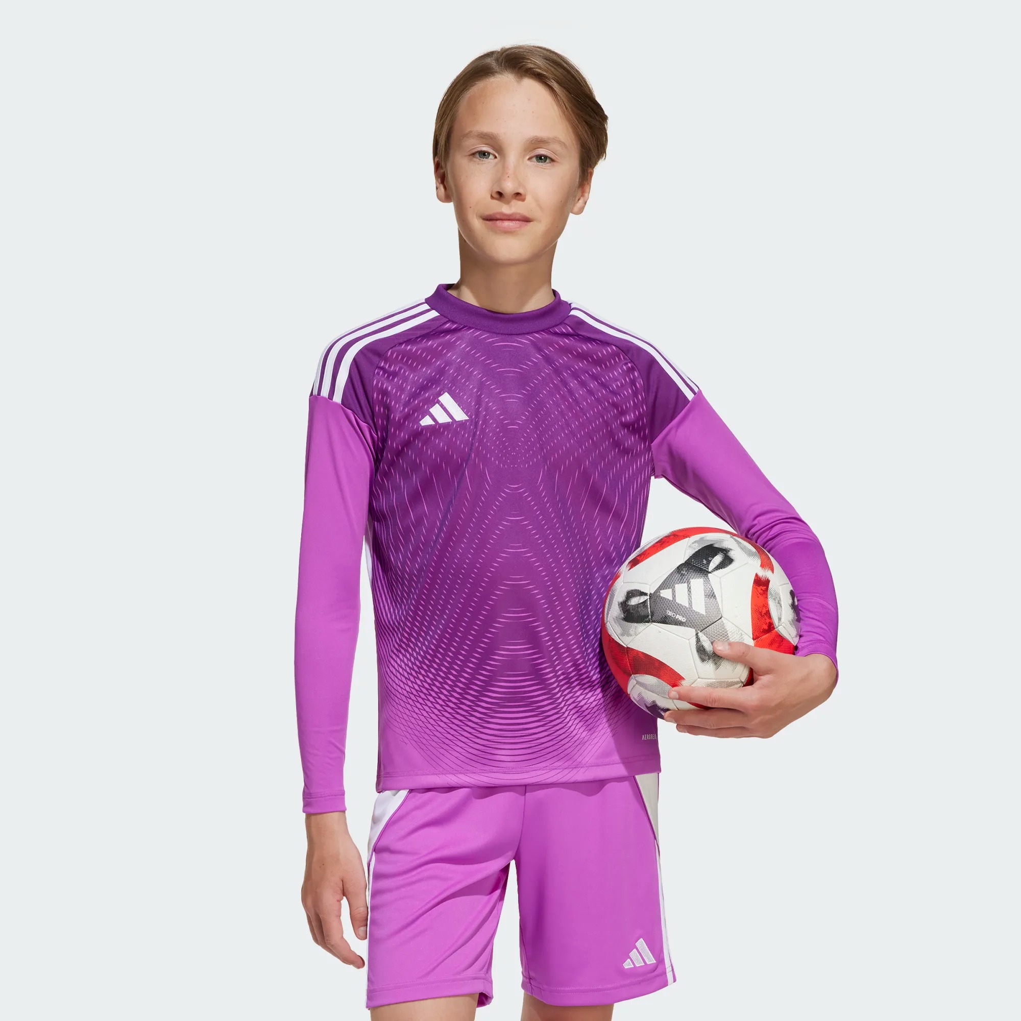 ADIDAS TIRO25 COMPETITION GK JERSEY LS YOUTH PURPLE BURST