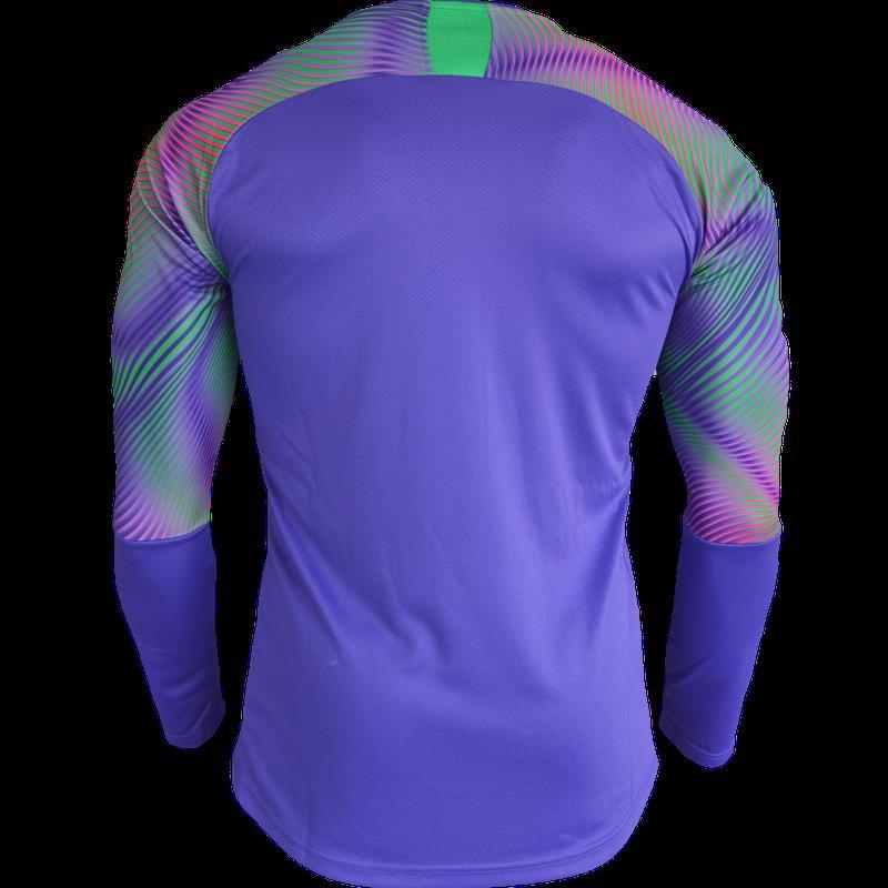 PUMA CUP GK JERSEY LS PRISM VIOLET-BRIGHT GREEN