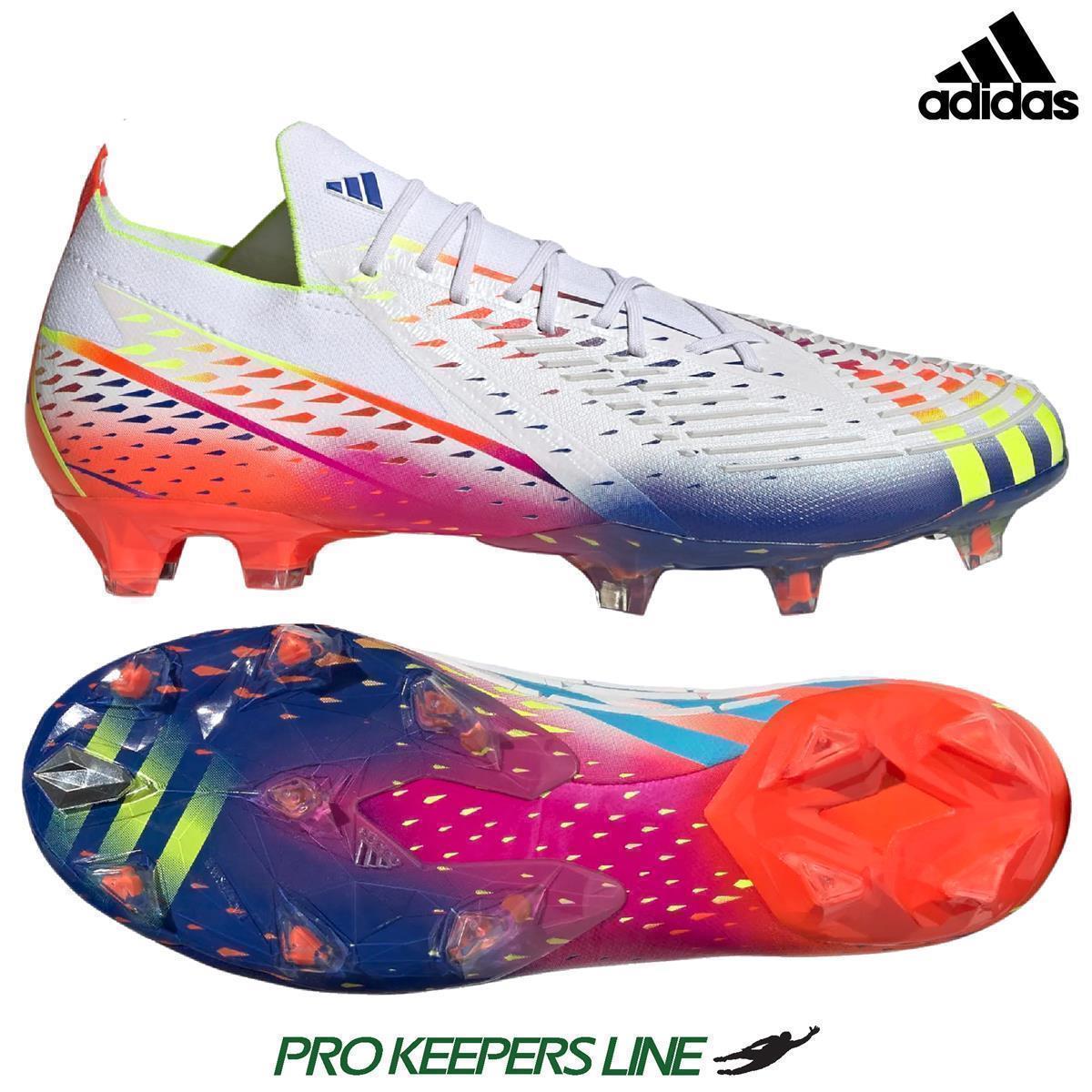 ADIDAS PREDATOR EDGE.1 LOW FG WHITE/SOLAR YELLOW/POWER BLUE