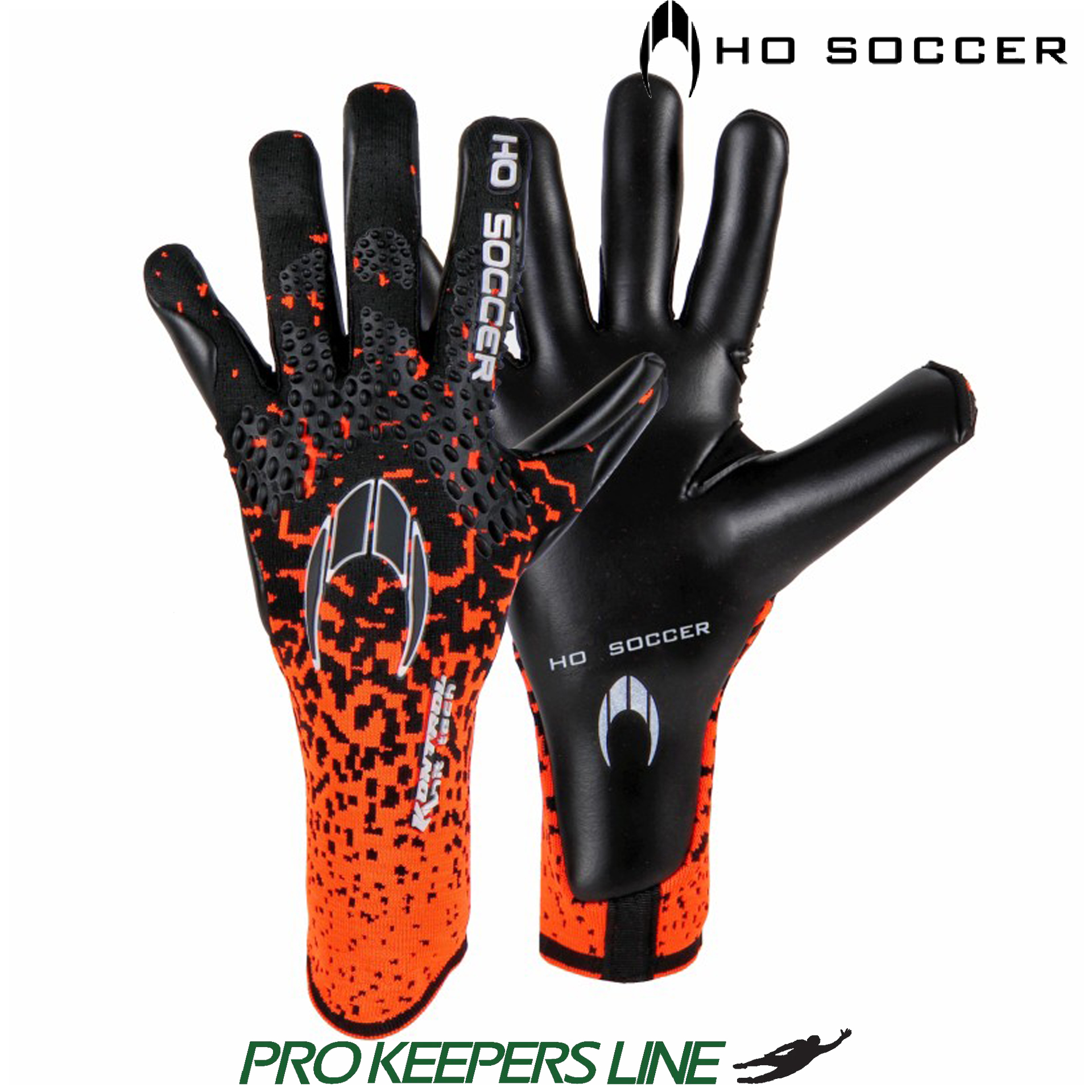 HO SOCCER PREMIER KNIT TECH CLUB ORANGE – Goalkeeper Gloves