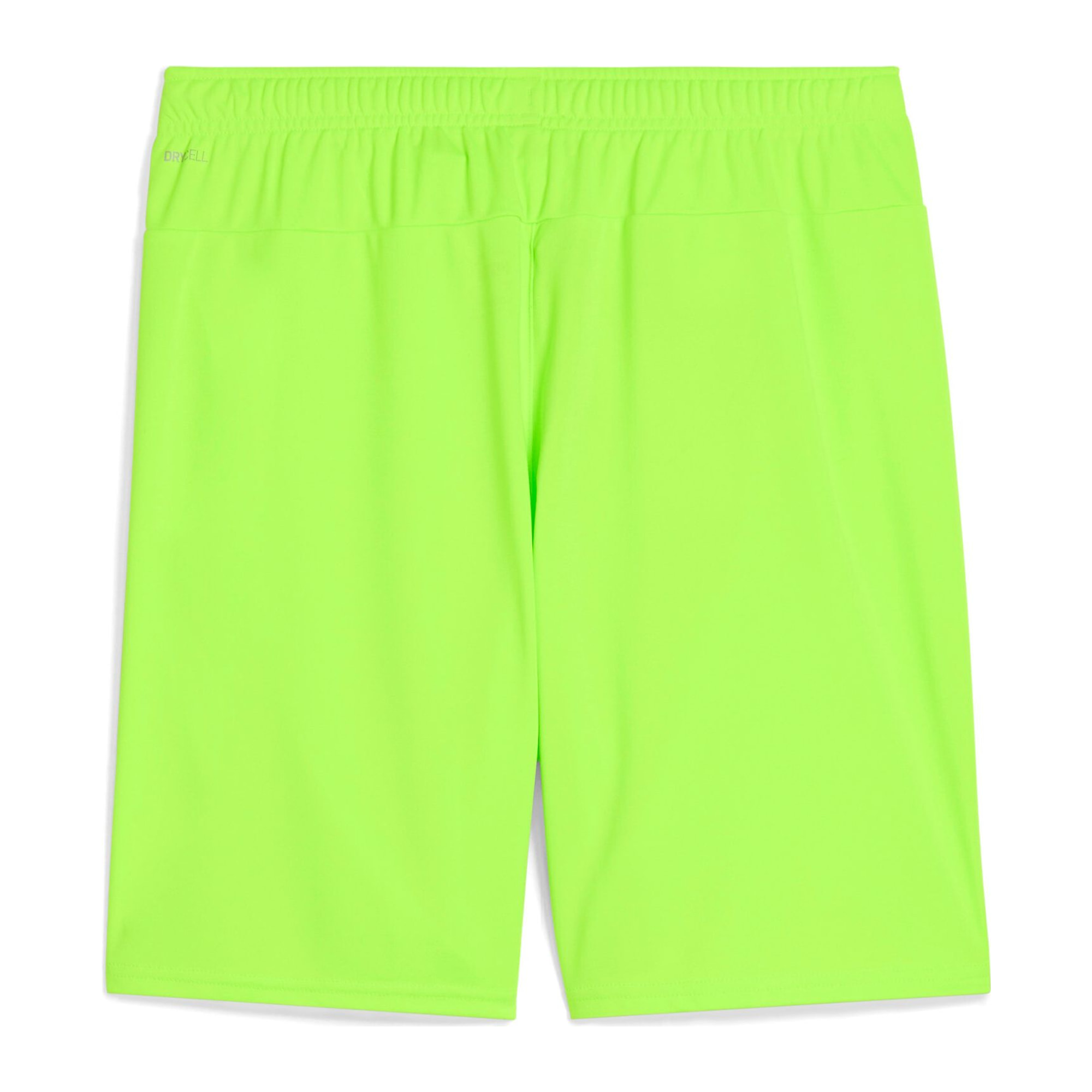 PUMA teamGOAL SHORTS GREEN GLARE-PUMA BLACK