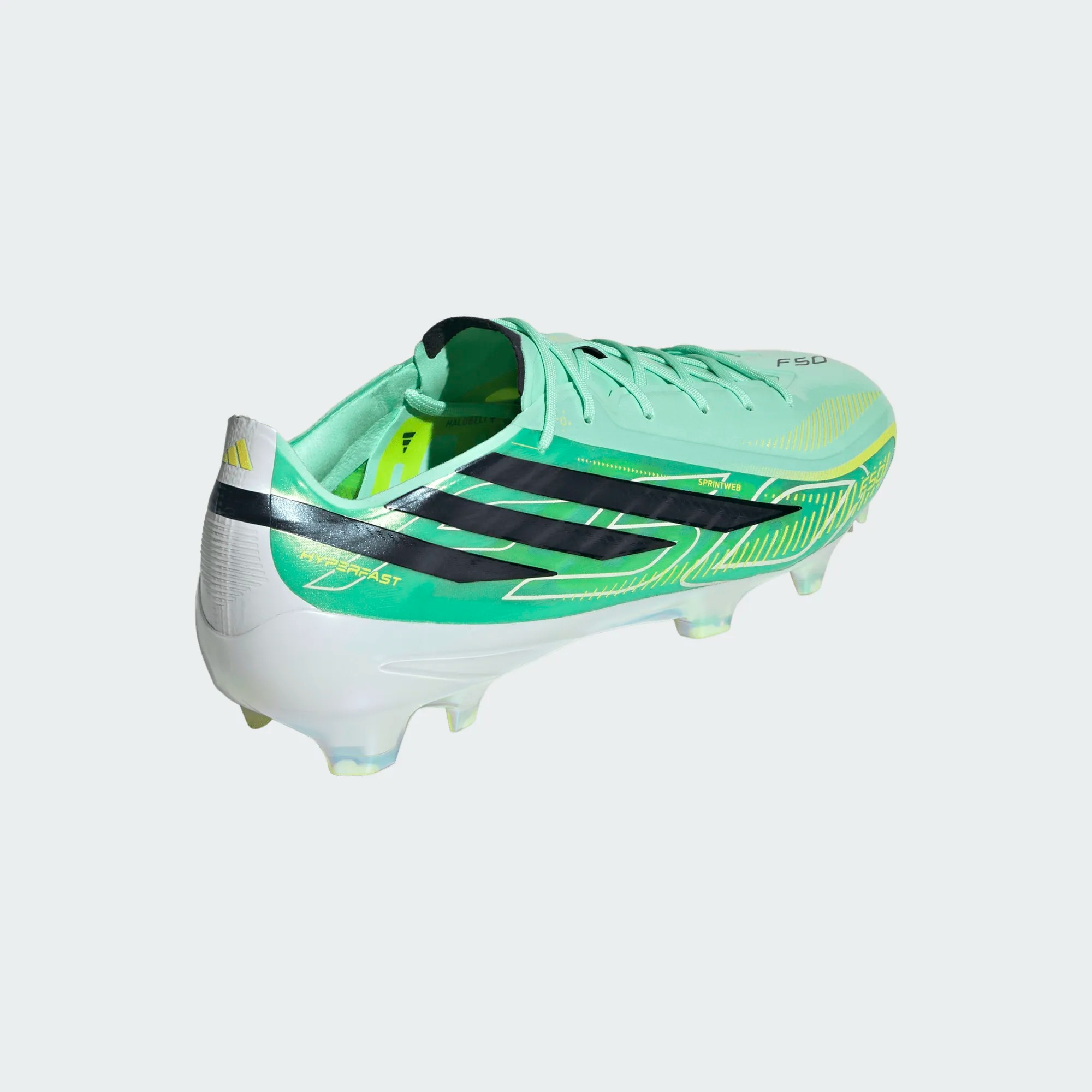 ADIDAS F50 HYPERFAST ELITE FG PULSE MINT/BLACK/SOLAR LEMON