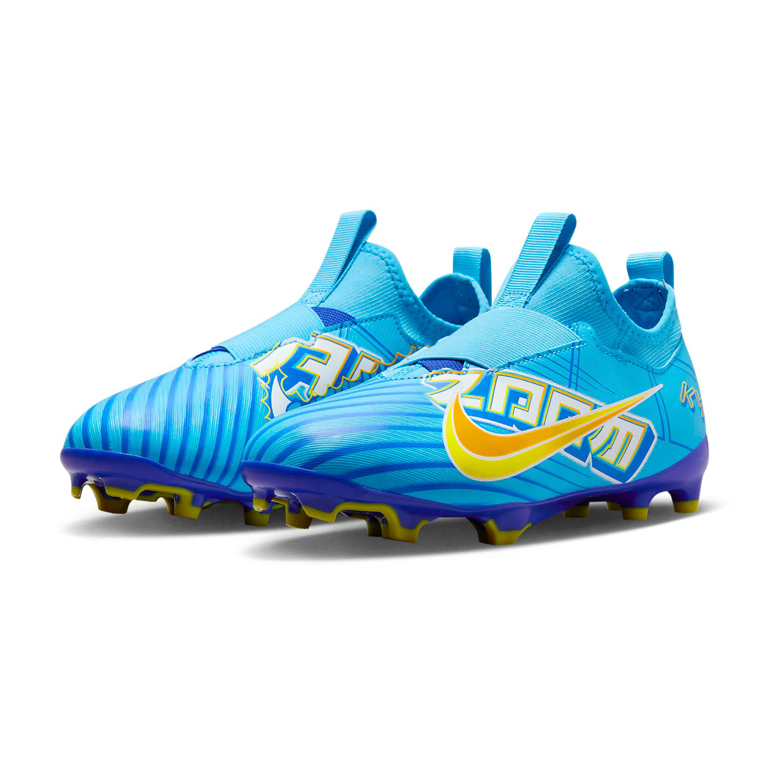 NIKE JR MERCURIAL ZOOM VAPOR 15 ACADEMY FG/MG BALTIC BLUE