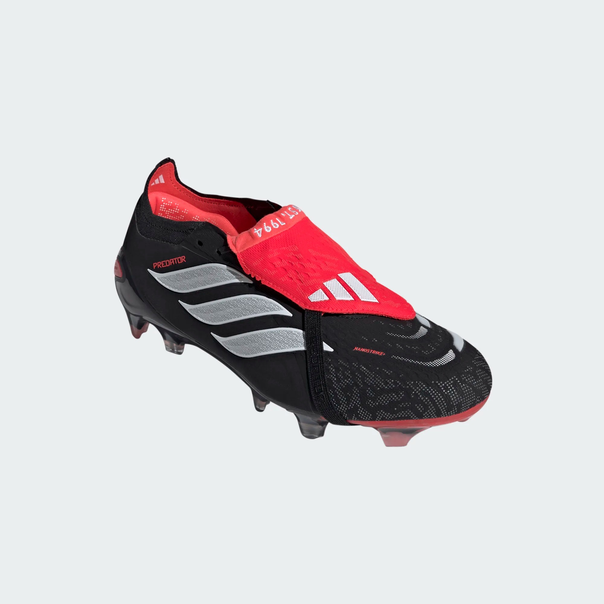 ADIDAS PREDATOR ELITE FT FG BLACK/WHITE/LUCID RED