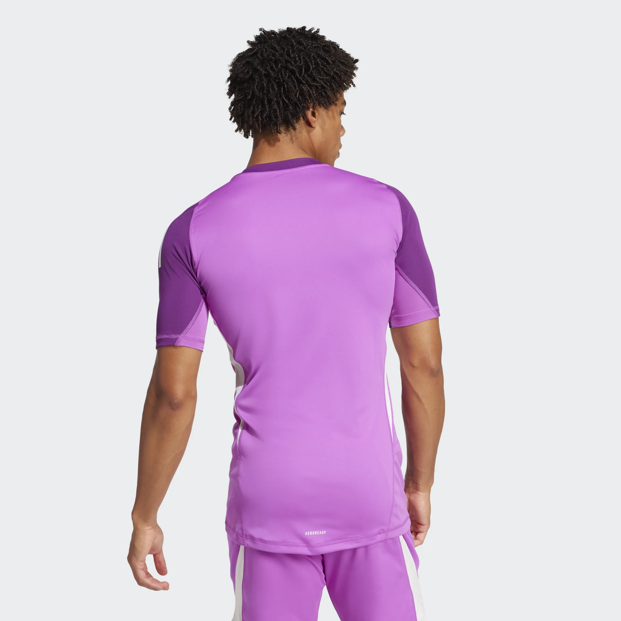 ADIDAS TIRO25 PRO GK JERSEY SHORT SLEEVE PURPLE BURST