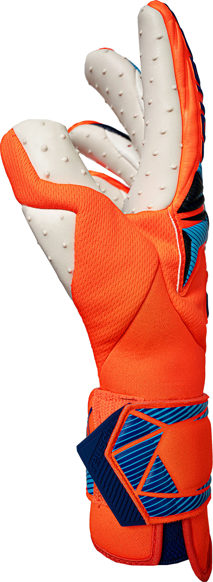 REUSCH ATTRAKT SPEEDBUMP GUARDIAN SHOCKING ORANGE/BLUE