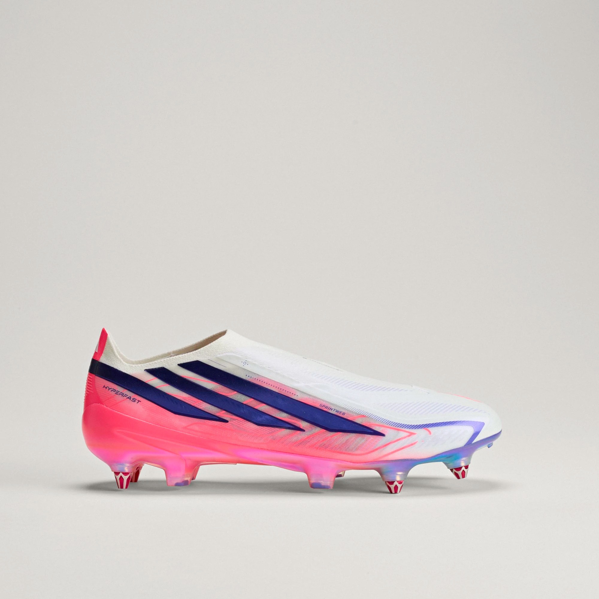 ADIDAS F50 HYPERFAST ELITE LL SG WHITE/SOLAR PURPLE/SOLAR TURQOUISE