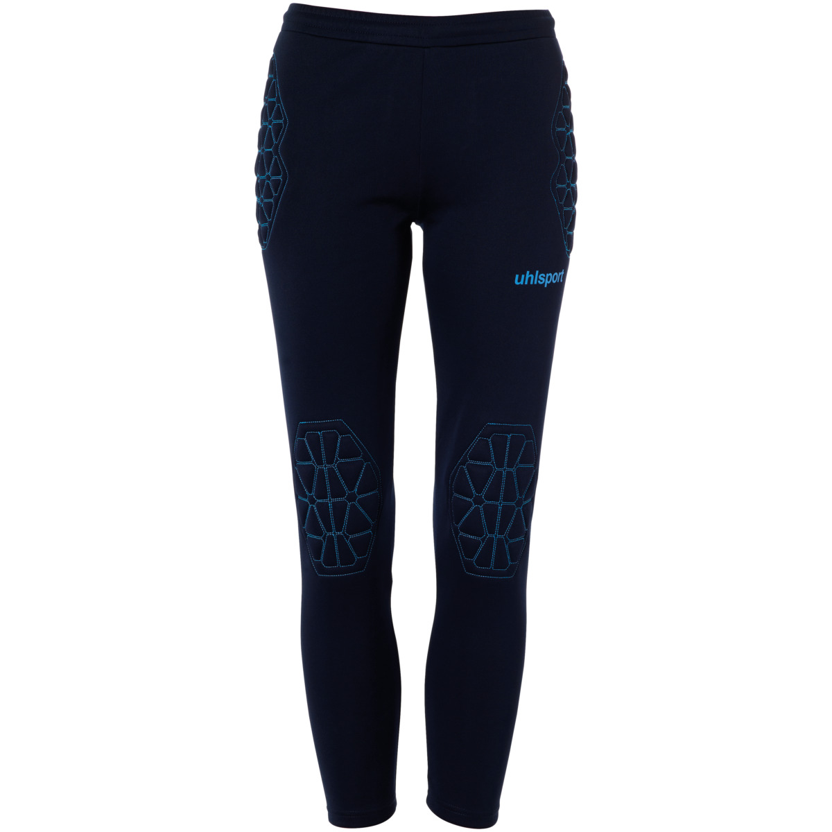 UHLSPORT REACTION  GOALKEEPER SET JUNIOR NAVY/FLUO BLUE 164