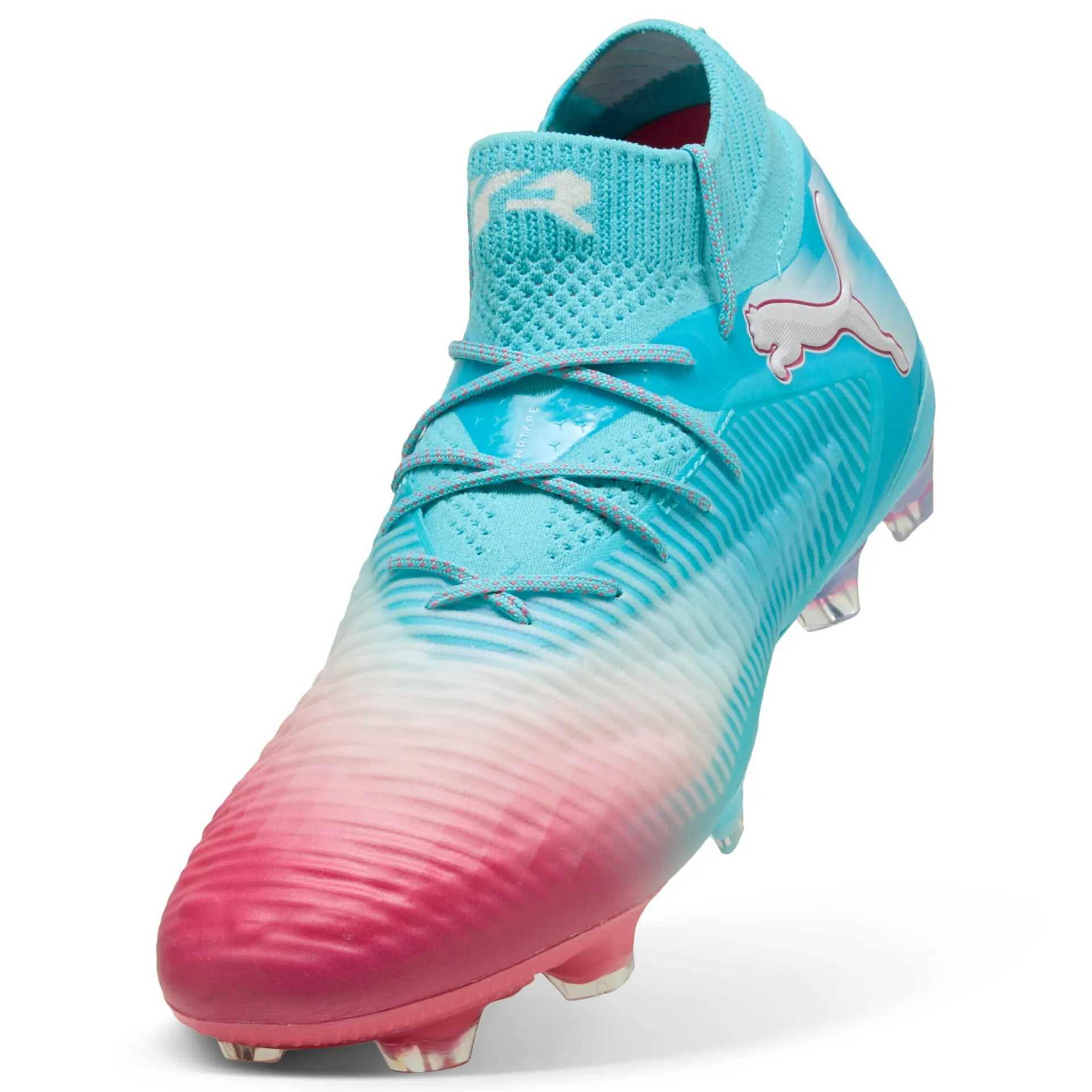 PUMA FUTURE 8 ULTIMATE RE-CHARGE FG HERO BLUE-PUMA WHITE-SUNSET PINK