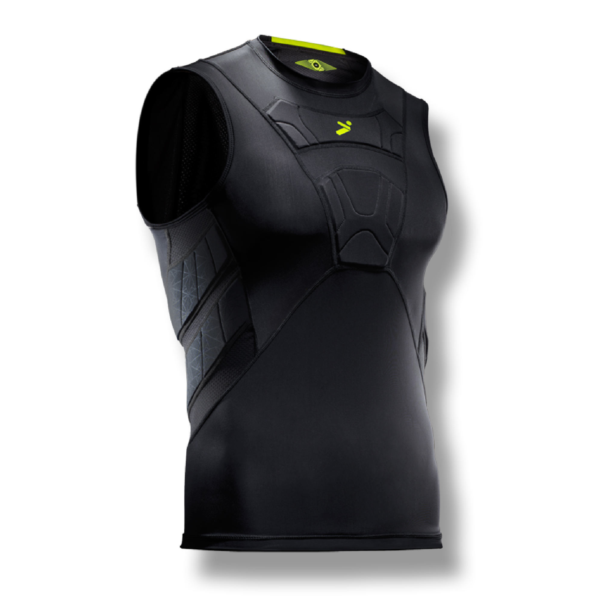 STORELLI BODYSHIELD SLEEVELESS UNDERSHIRT BLACK (PADDED)