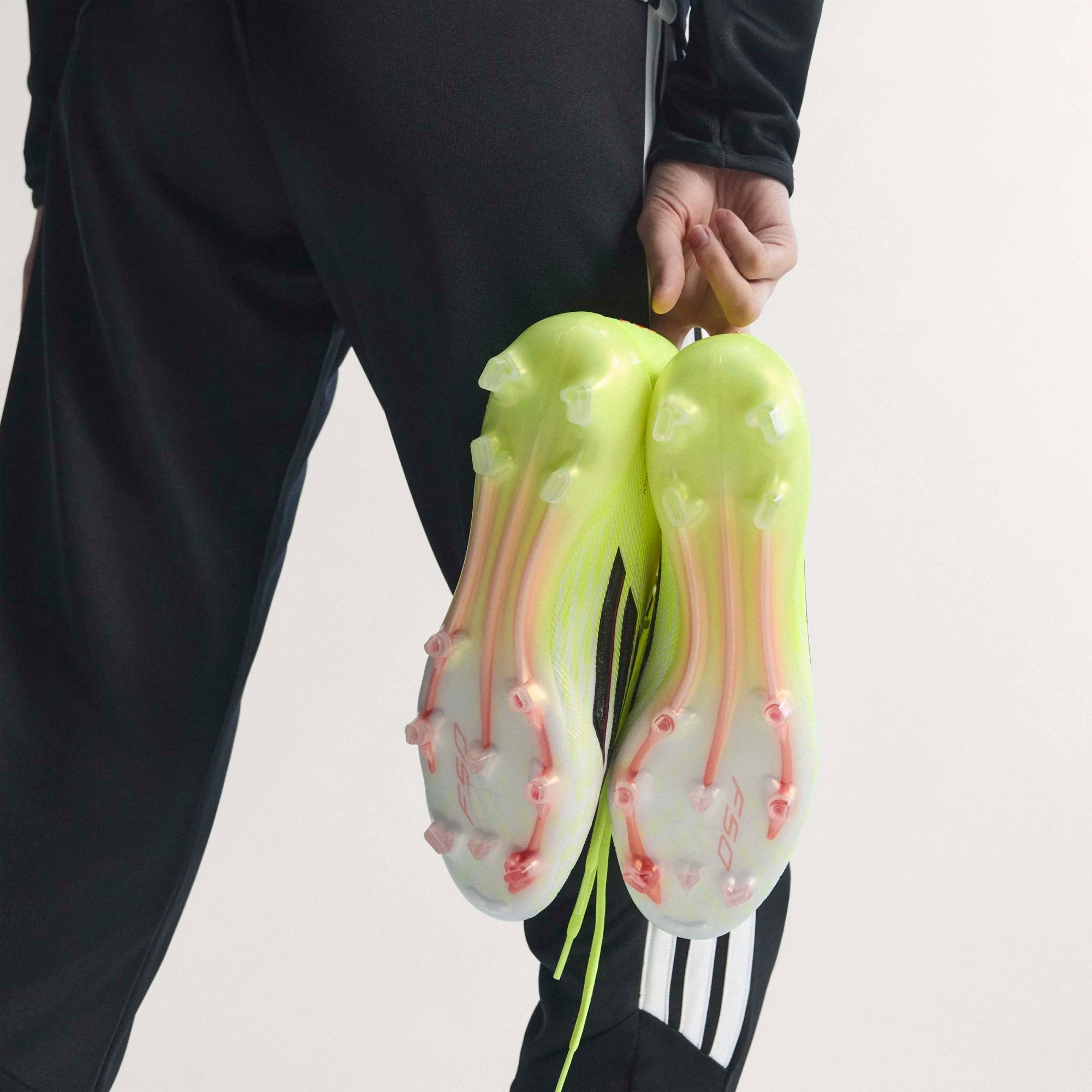 ADIDAS F50 ELITE FG TECH SOY/BLACK/LUCID RED