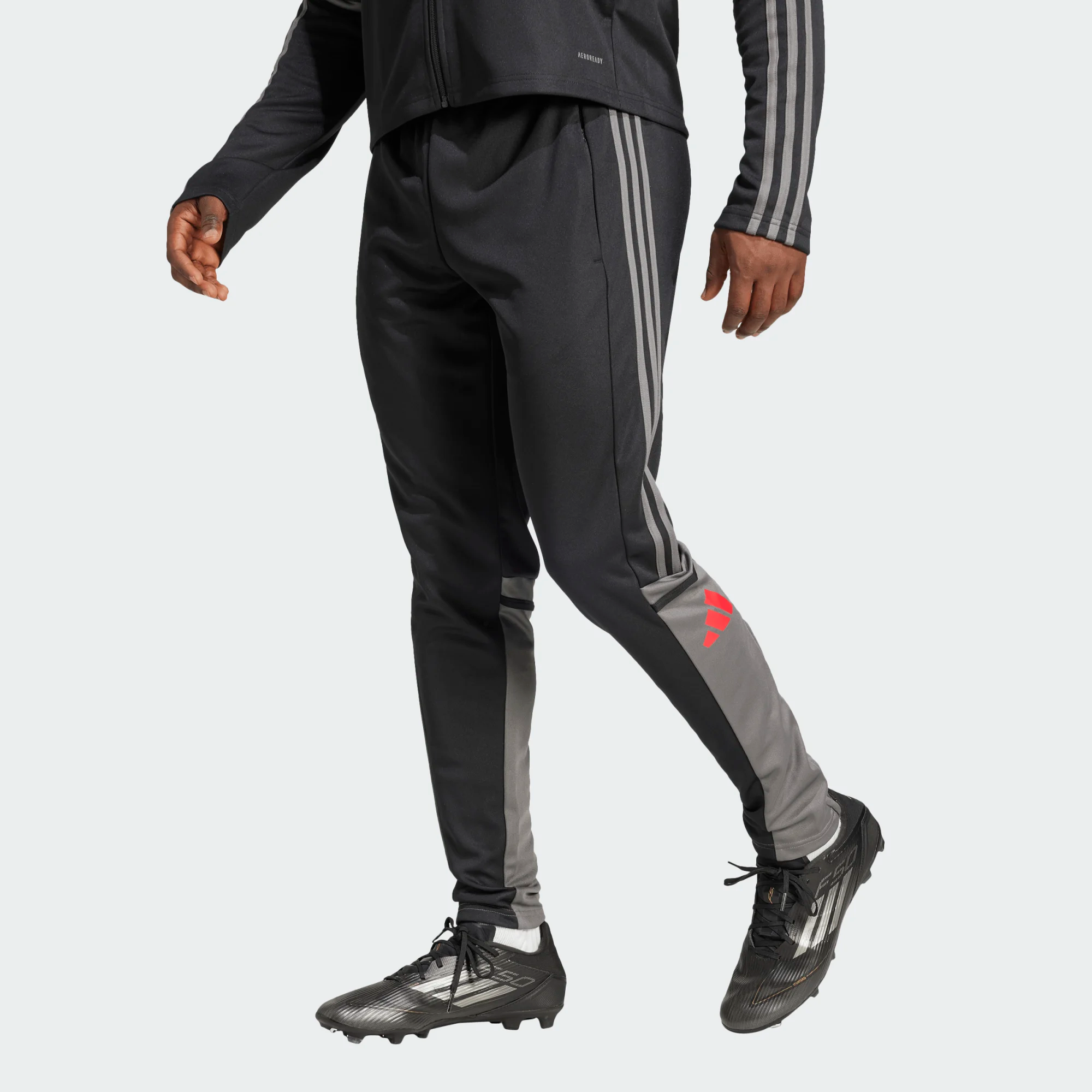 ADIDAS SQUADRA 25 BLACK/TEAM GREY FOUR/RUBY