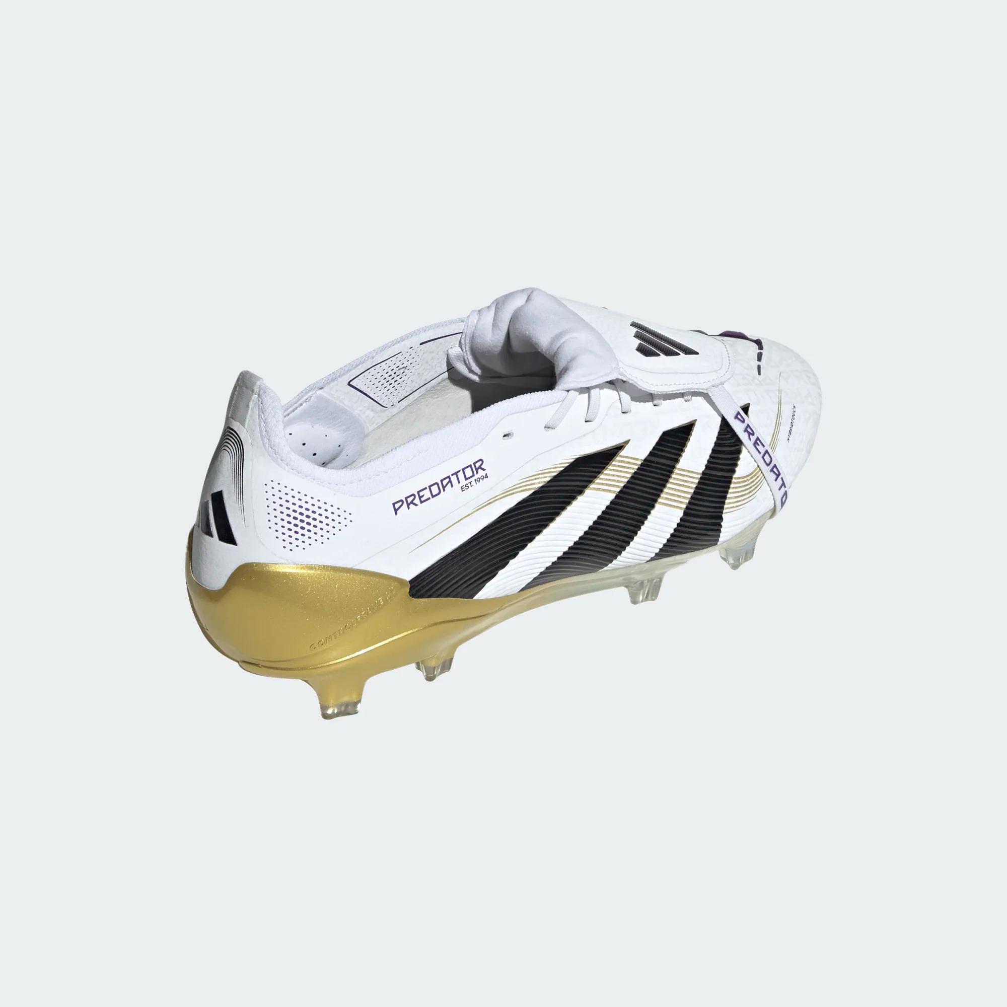 ADIDAS PREDATOR ELITE FT FG WHITE/BLACK/GOLD METALLIC ADIDAS PREDATOR ELITE FT FG WHITE/BLACK/GOLD METALLIC