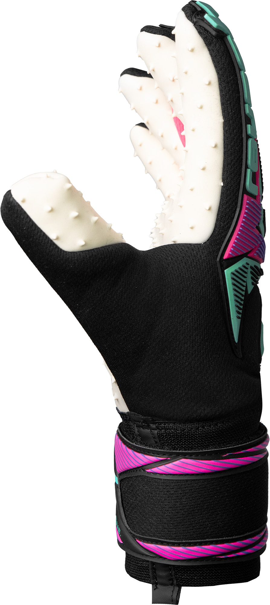 REUSCH ATTRAKT FREEGEL SPEEDBUMP BLACK/NEON LIGHTS