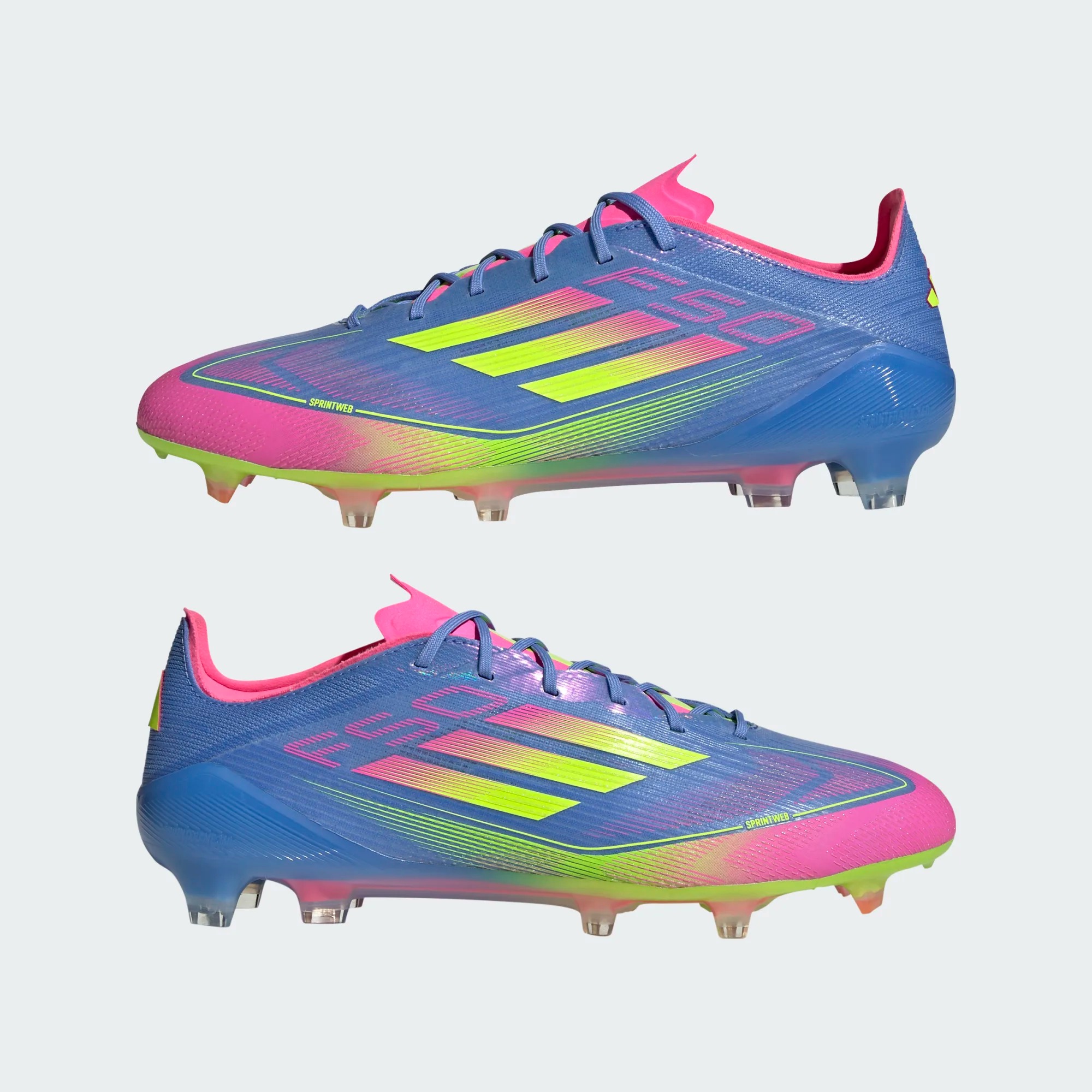 ADIDAS F50 ELITE FG BLUE FUSION/LUCID LEMON/LUCID PINK ADIDAS F50 ELITE FG BLUE FUSION/LUCID LEMON/LUCID PINK