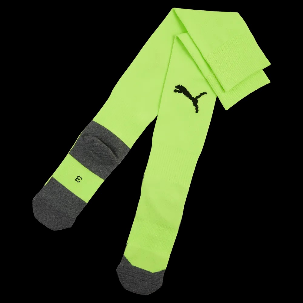 PUMA teamLIGA26 SOCKS CORE GREEN GLARE-PUMA BLACK