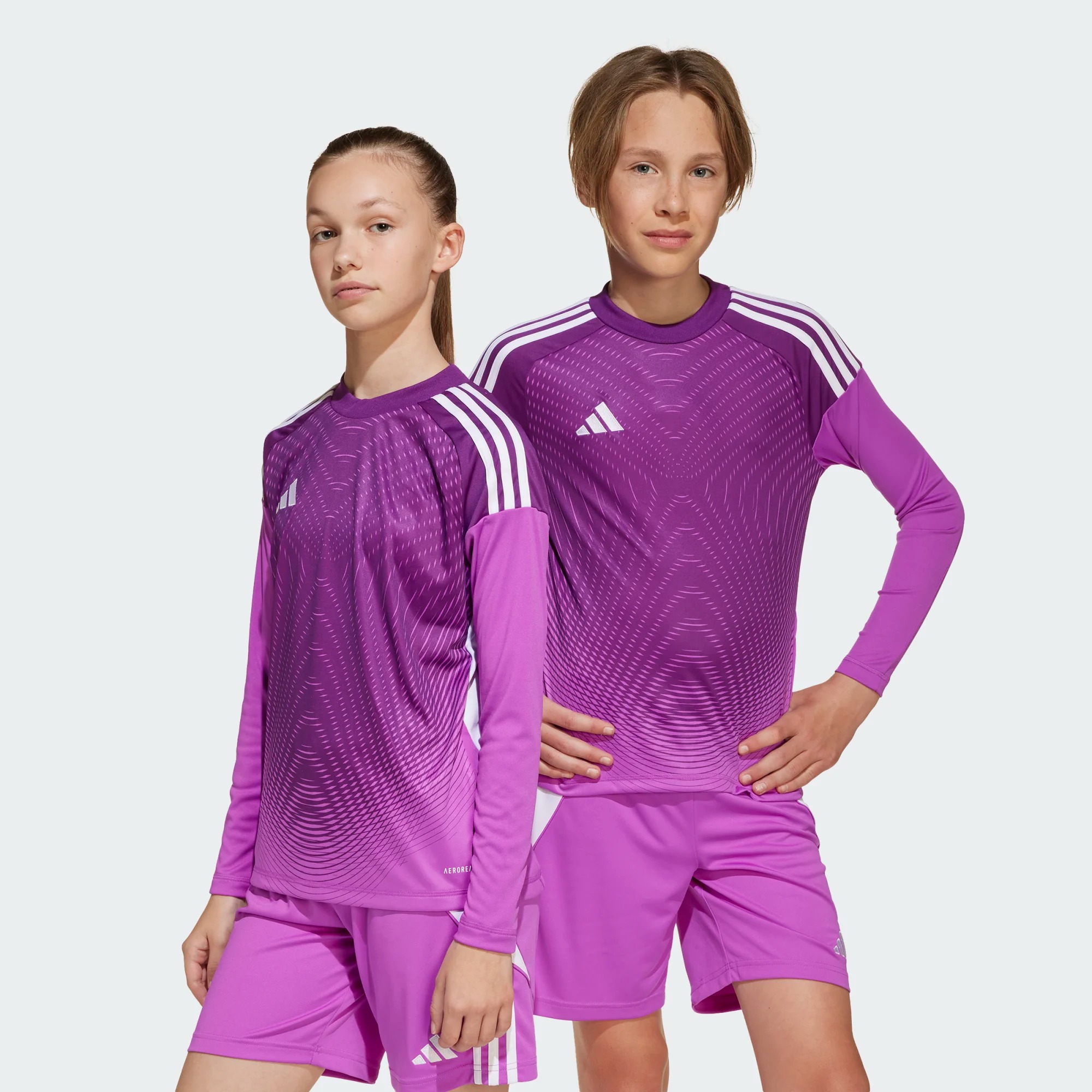 ADIDAS TIRO25 COMPETITION GK JERSEY LS YOUTH PURPLE BURST