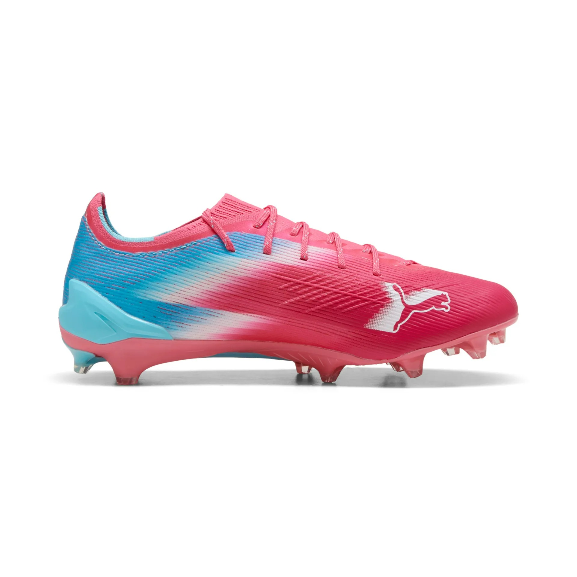 puma__pum-108763-01__sideview03.jpg PUMA ULTRA 6 ULTIMATE RE-CHARGE FG HERO BLUE-SUNSET PINK-GARNET ROSE